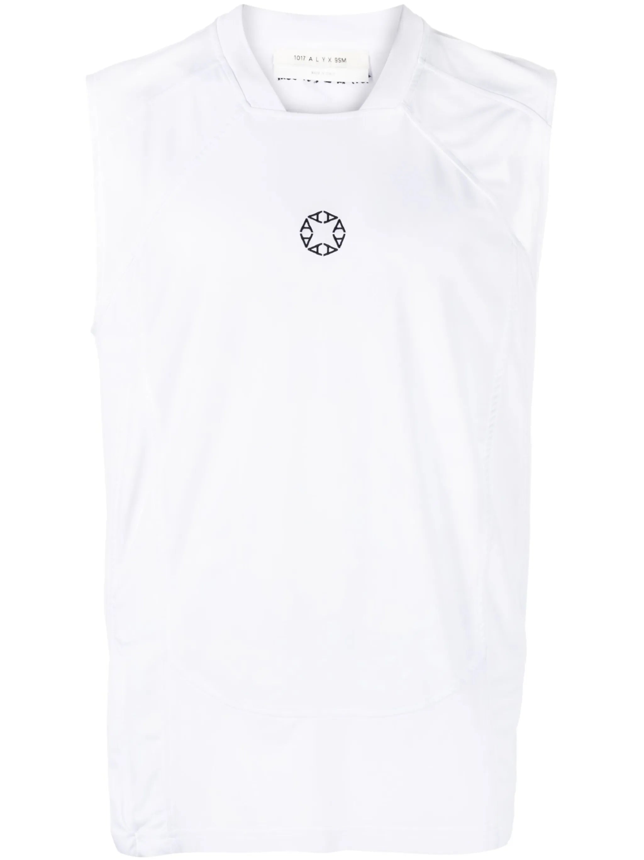 logo-patch tank top