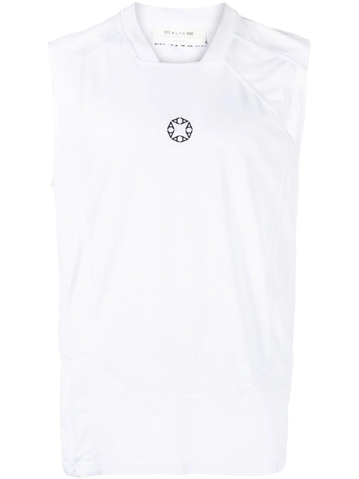 logo-patch tank top