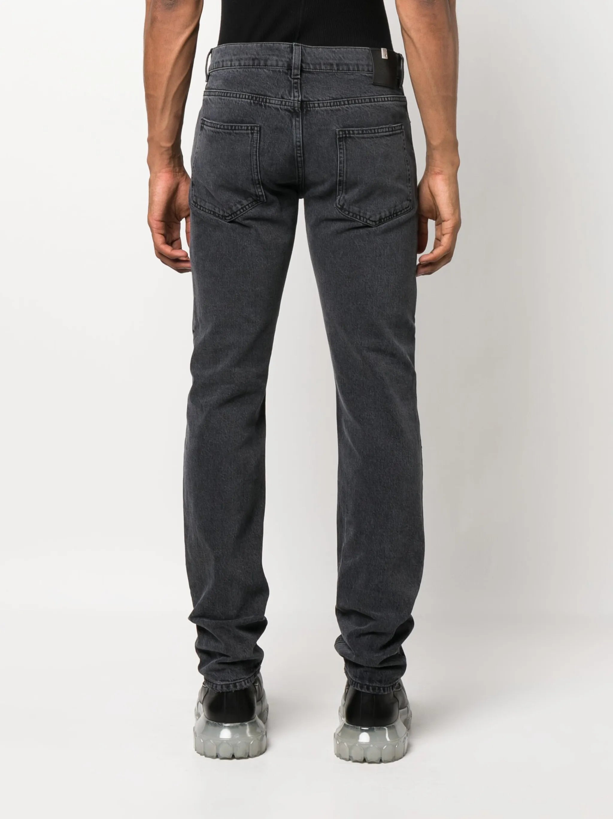 distressed-effect skinny jeans