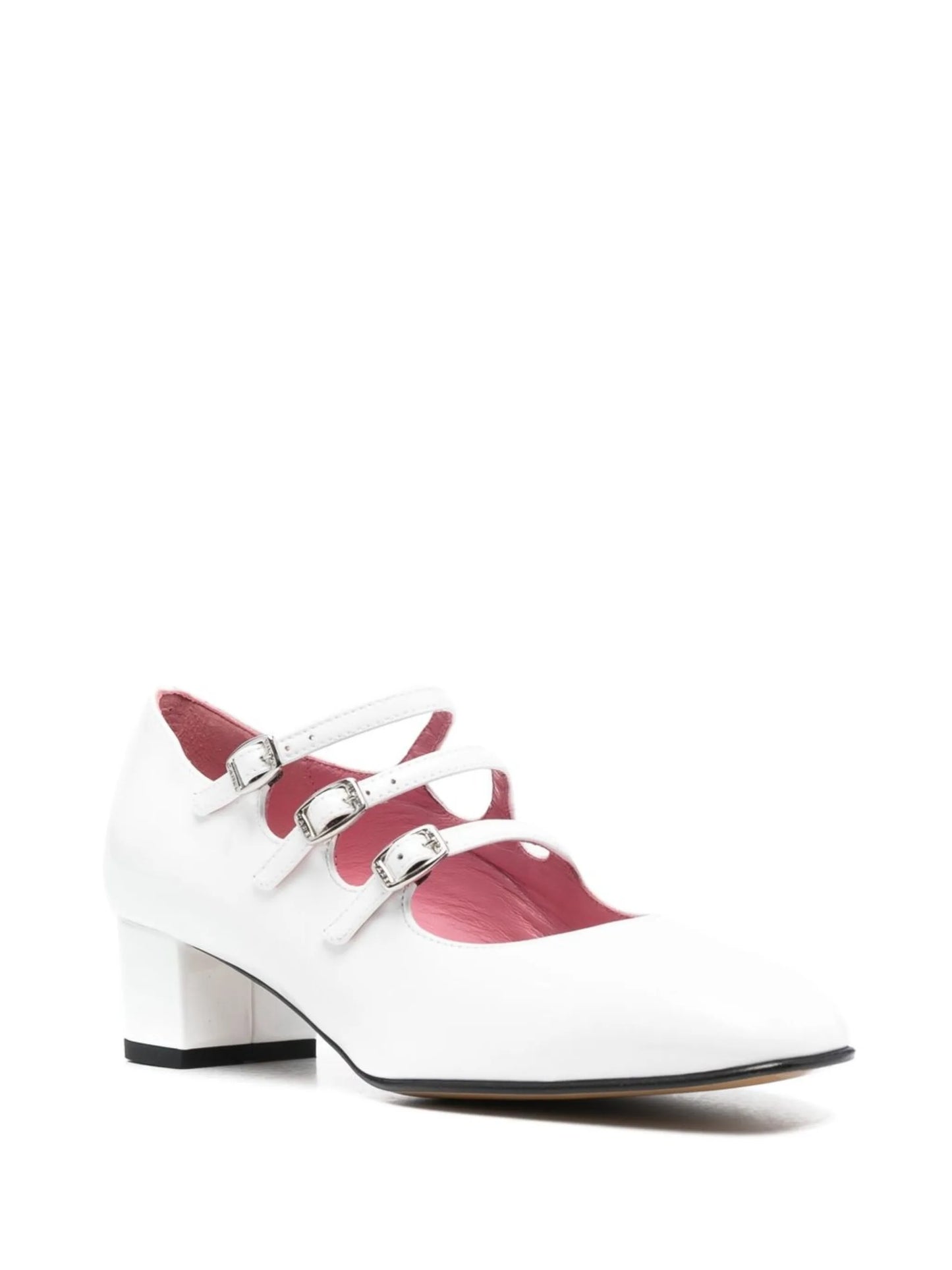 Kina 40mm patent leather pumps