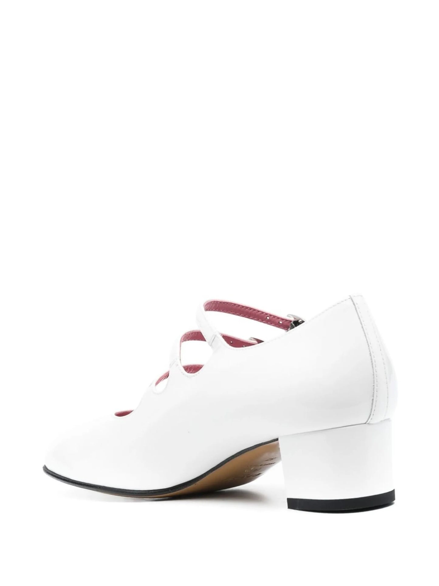 Kina 40mm patent leather pumps