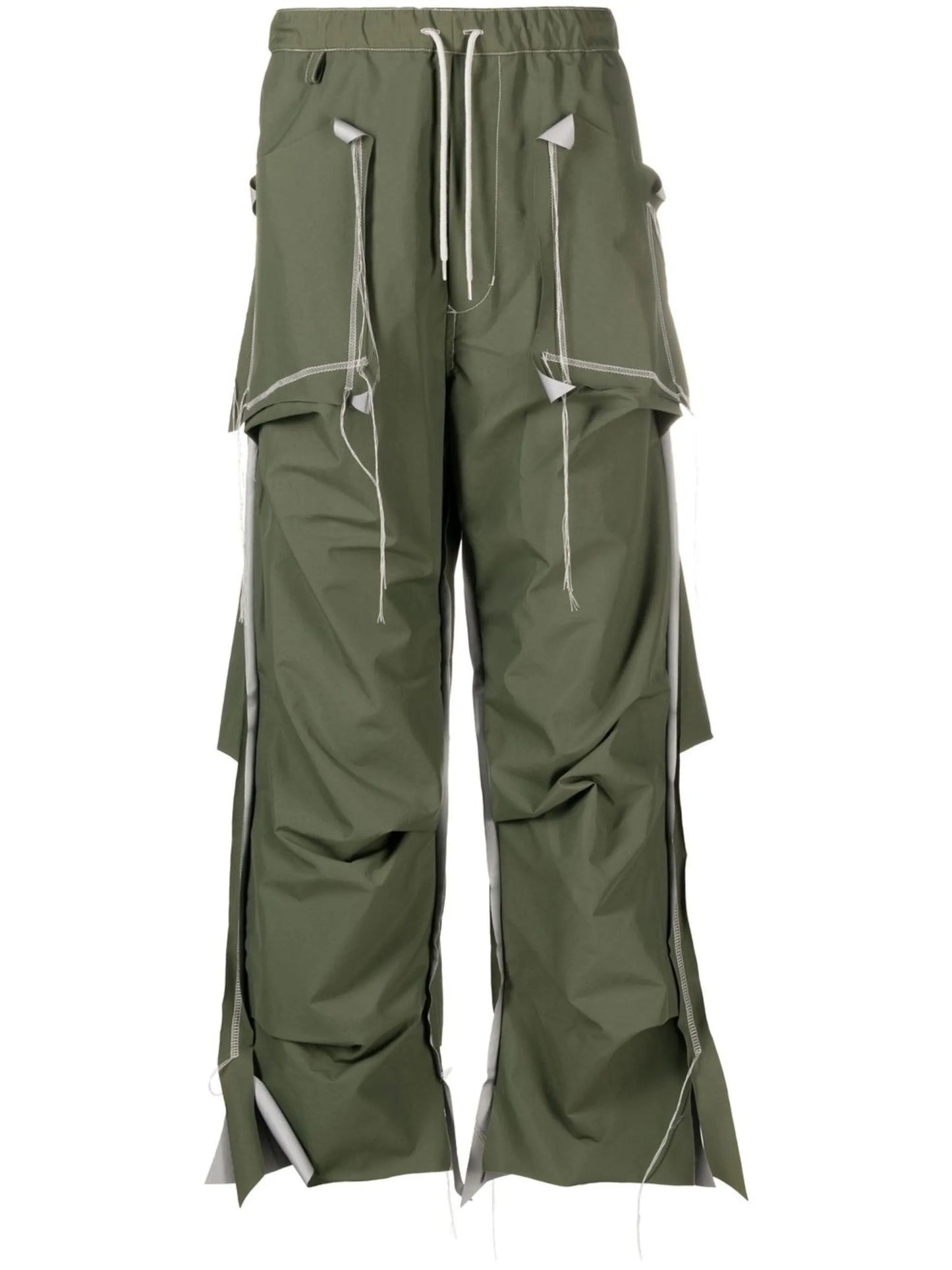 inside-out cutting tuck pants