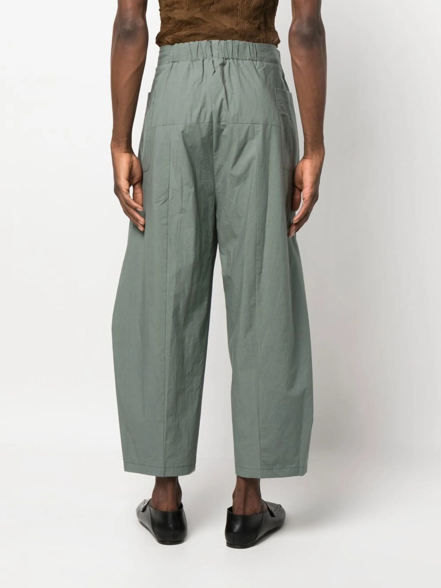 wrap cotton pants