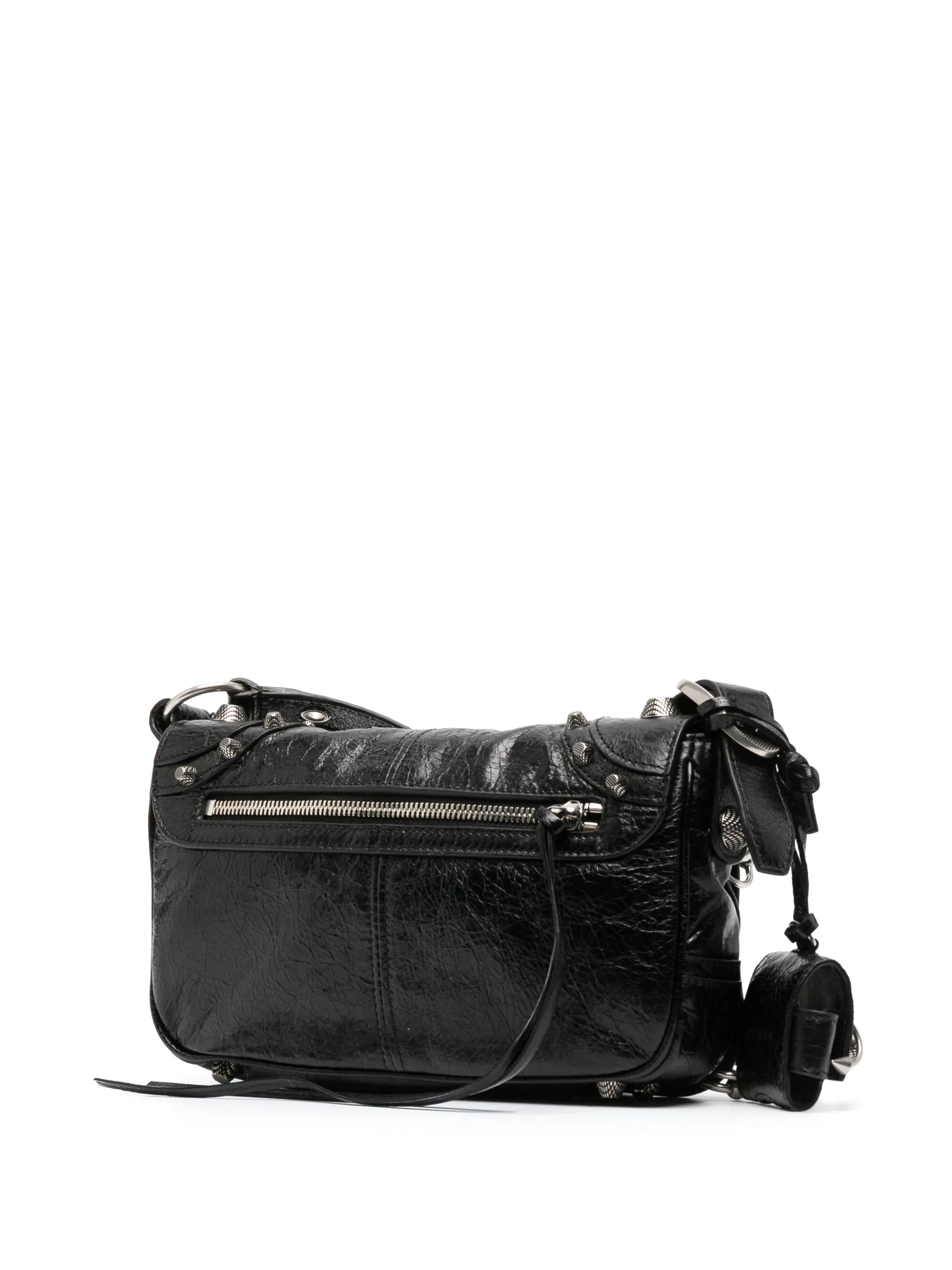 stud-embellished shoulder bag