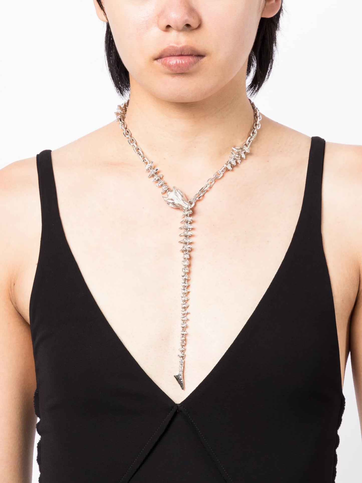Dragon Pearl long necklace