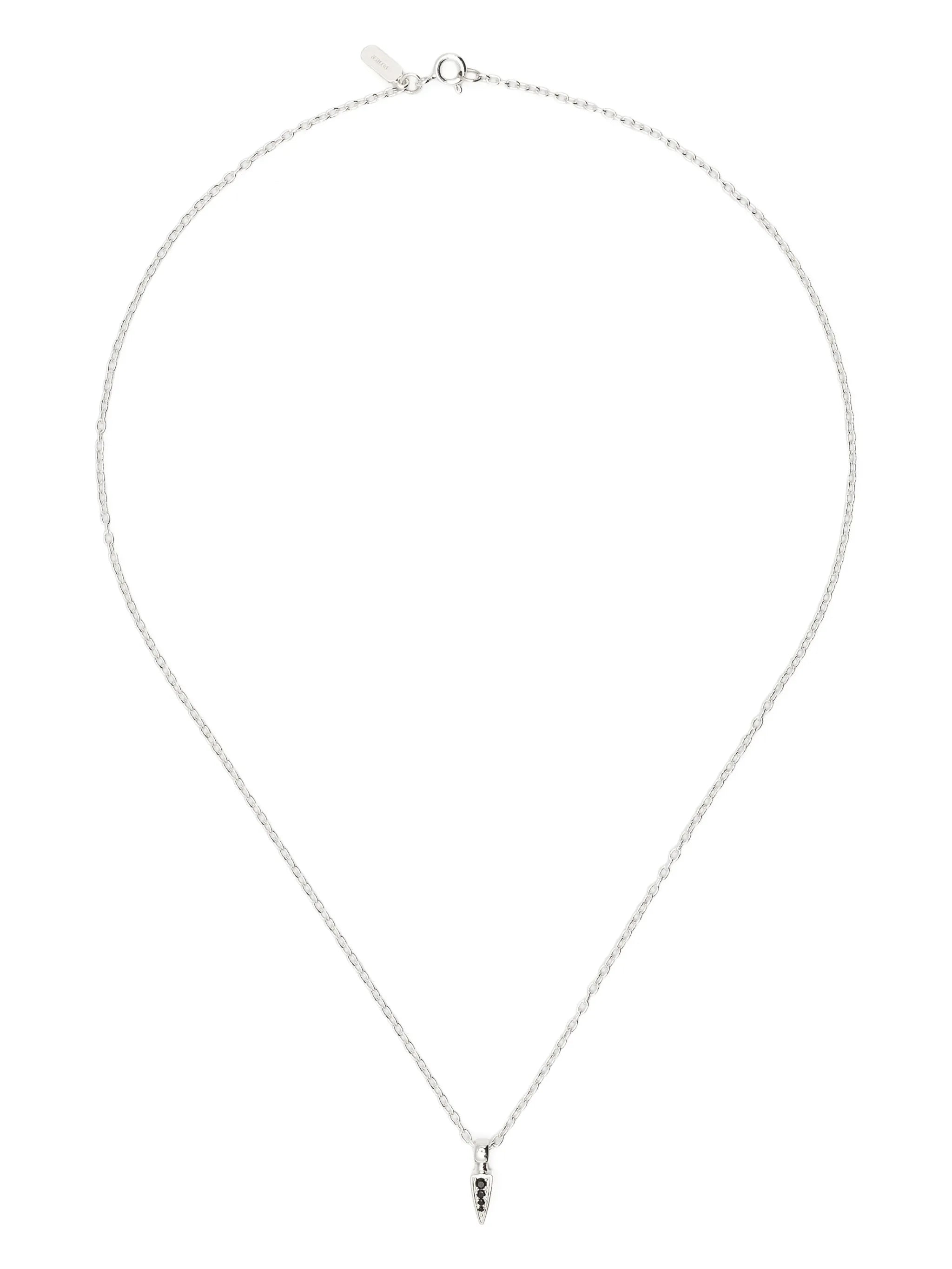 sterling silver Tiny Poison Arrow necklace