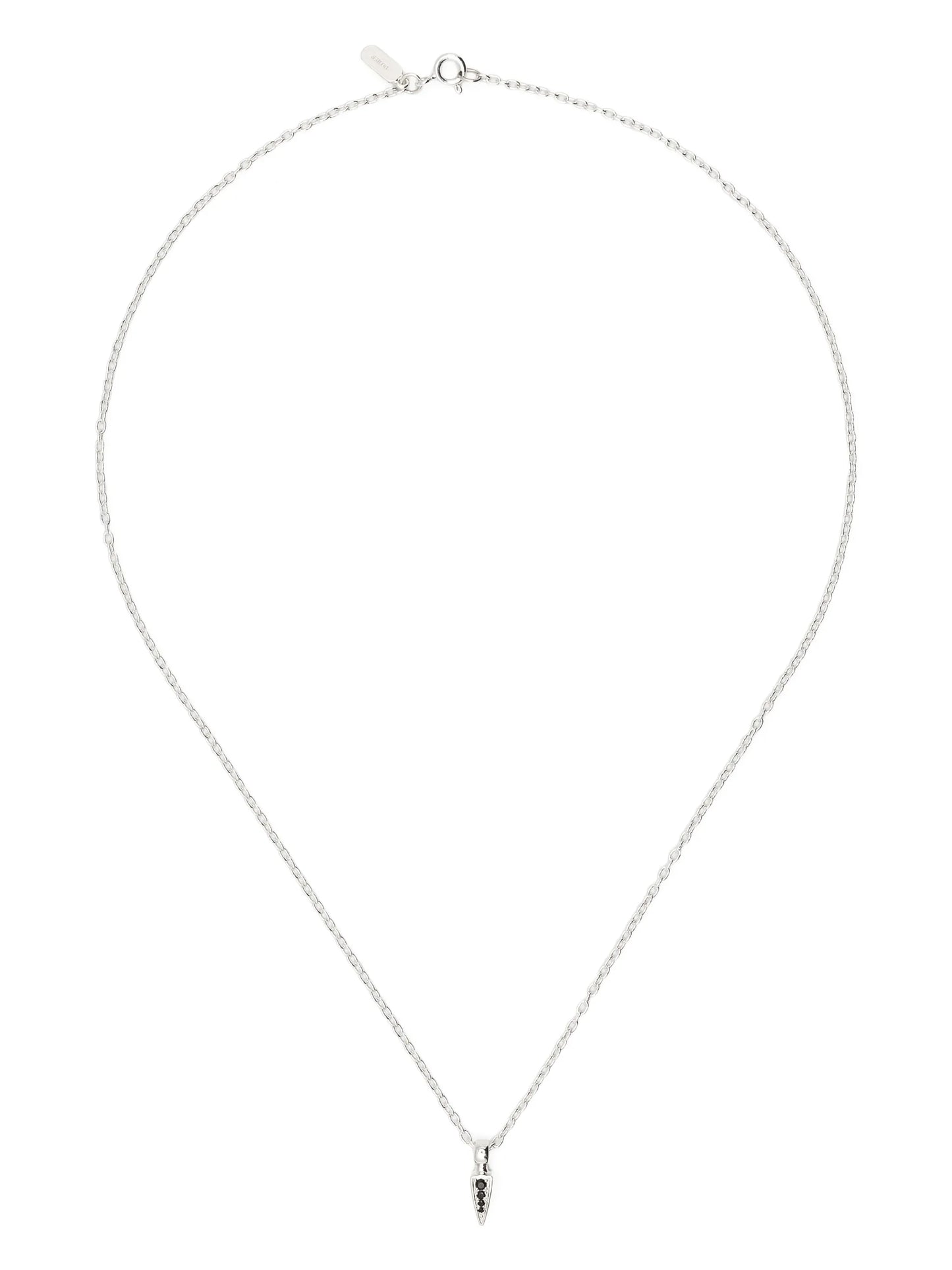 sterling silver Tiny Poison Arrow necklace