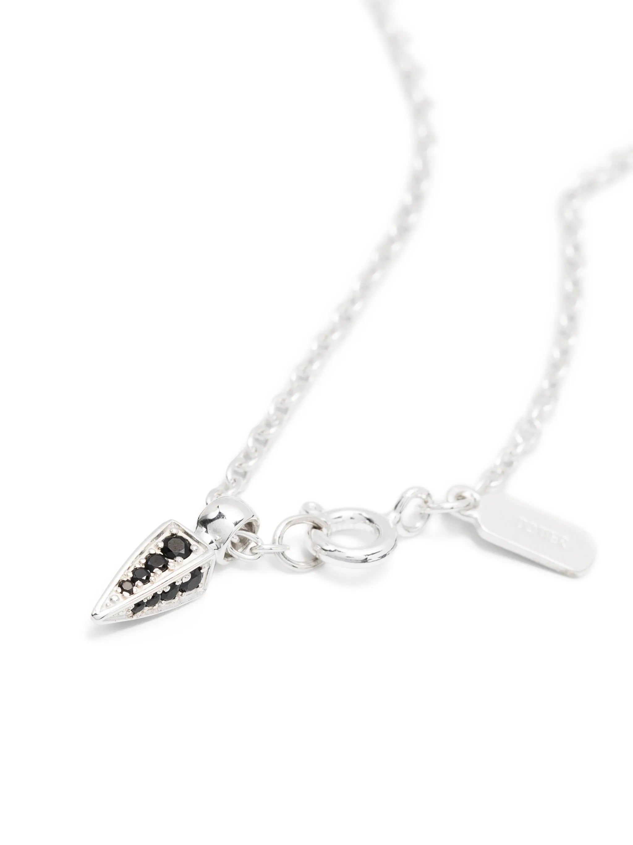 sterling silver Tiny Poison Arrow necklace