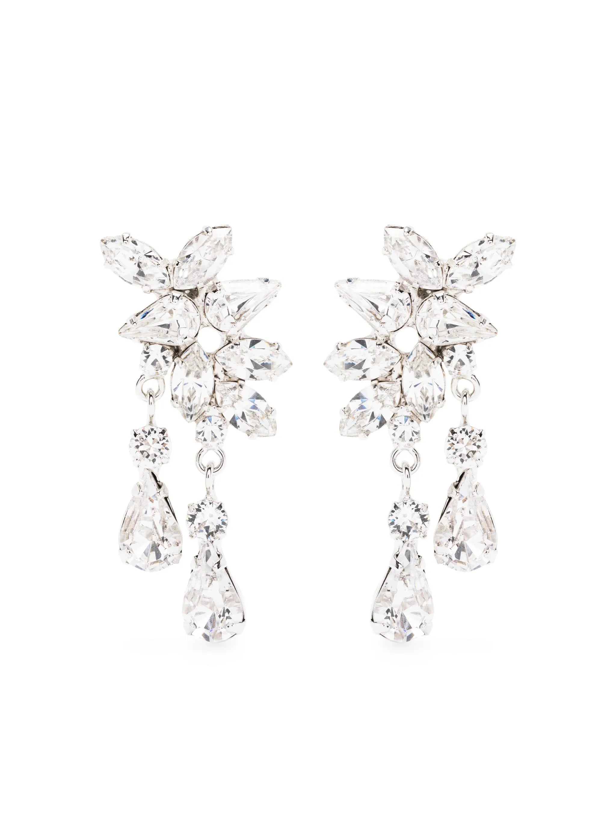 crystal drop earrings
