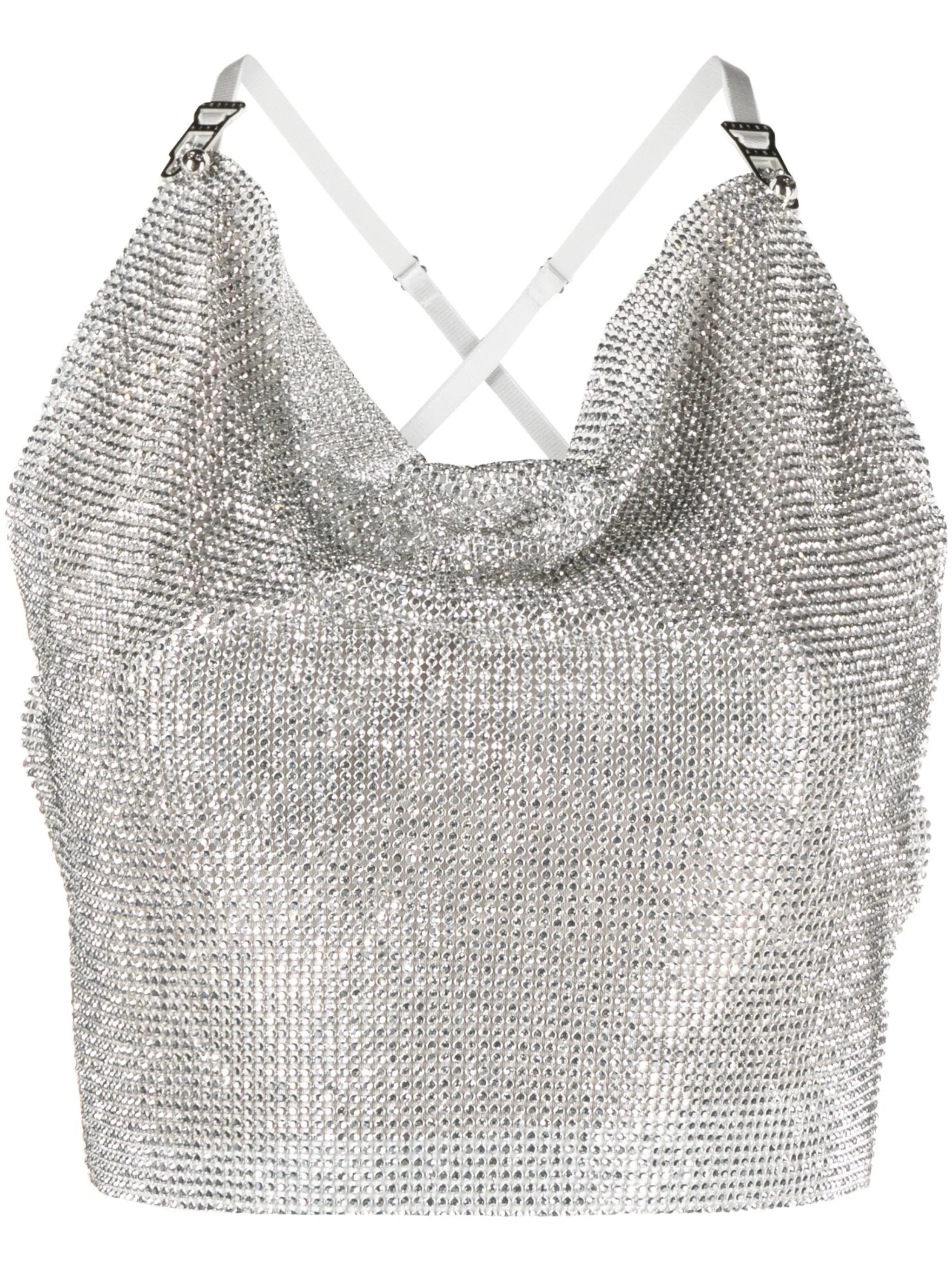 Bambi chainmail crop top