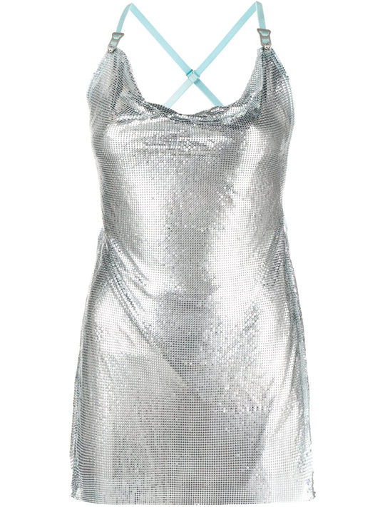Calypso chainmail minidress