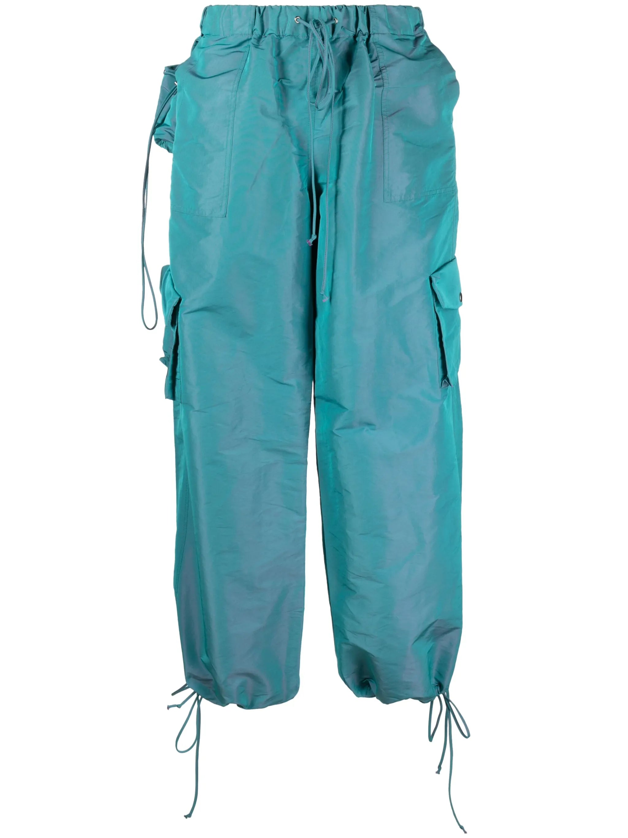 low-rise cargo pants