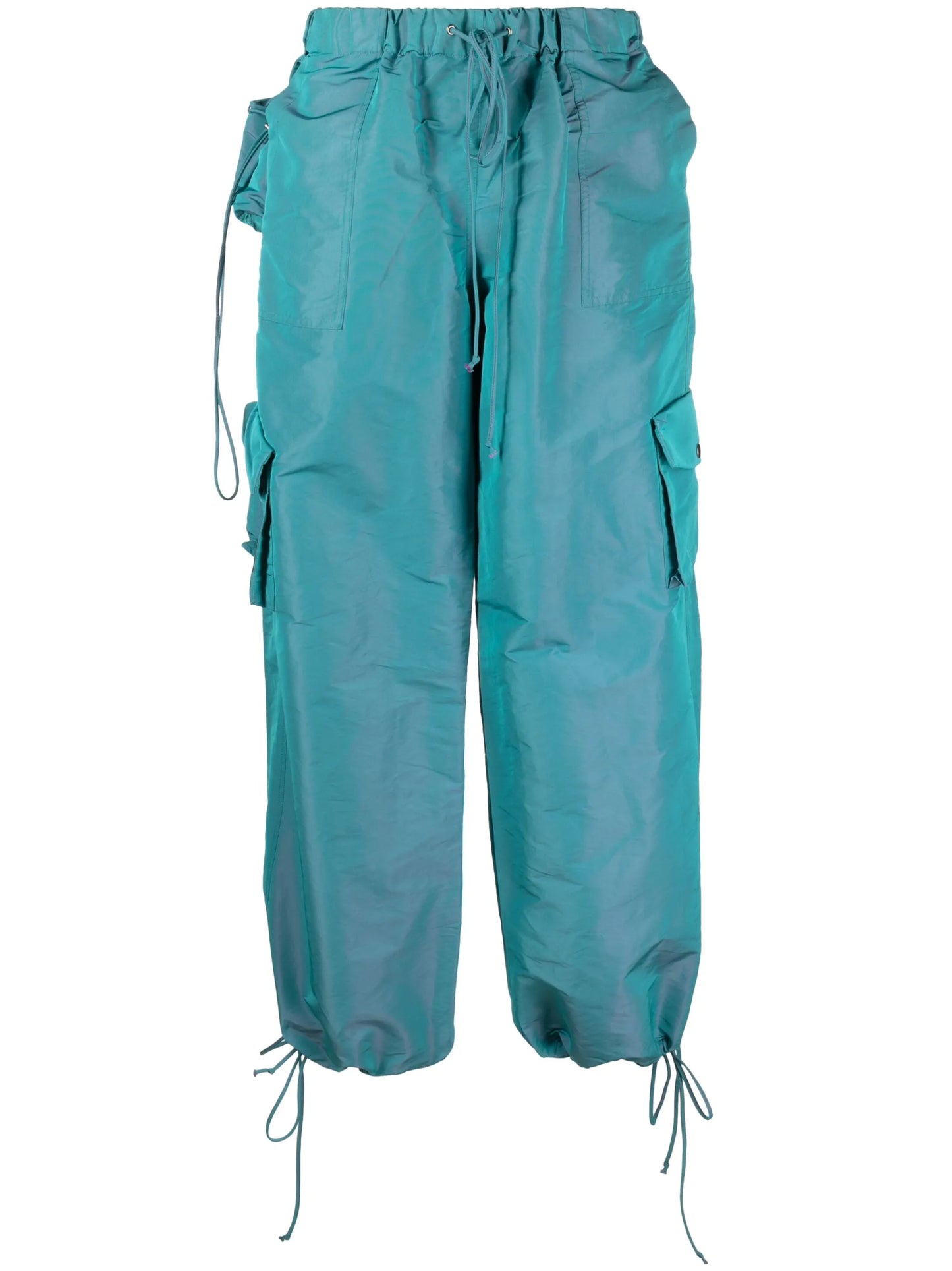 low-rise cargo pants