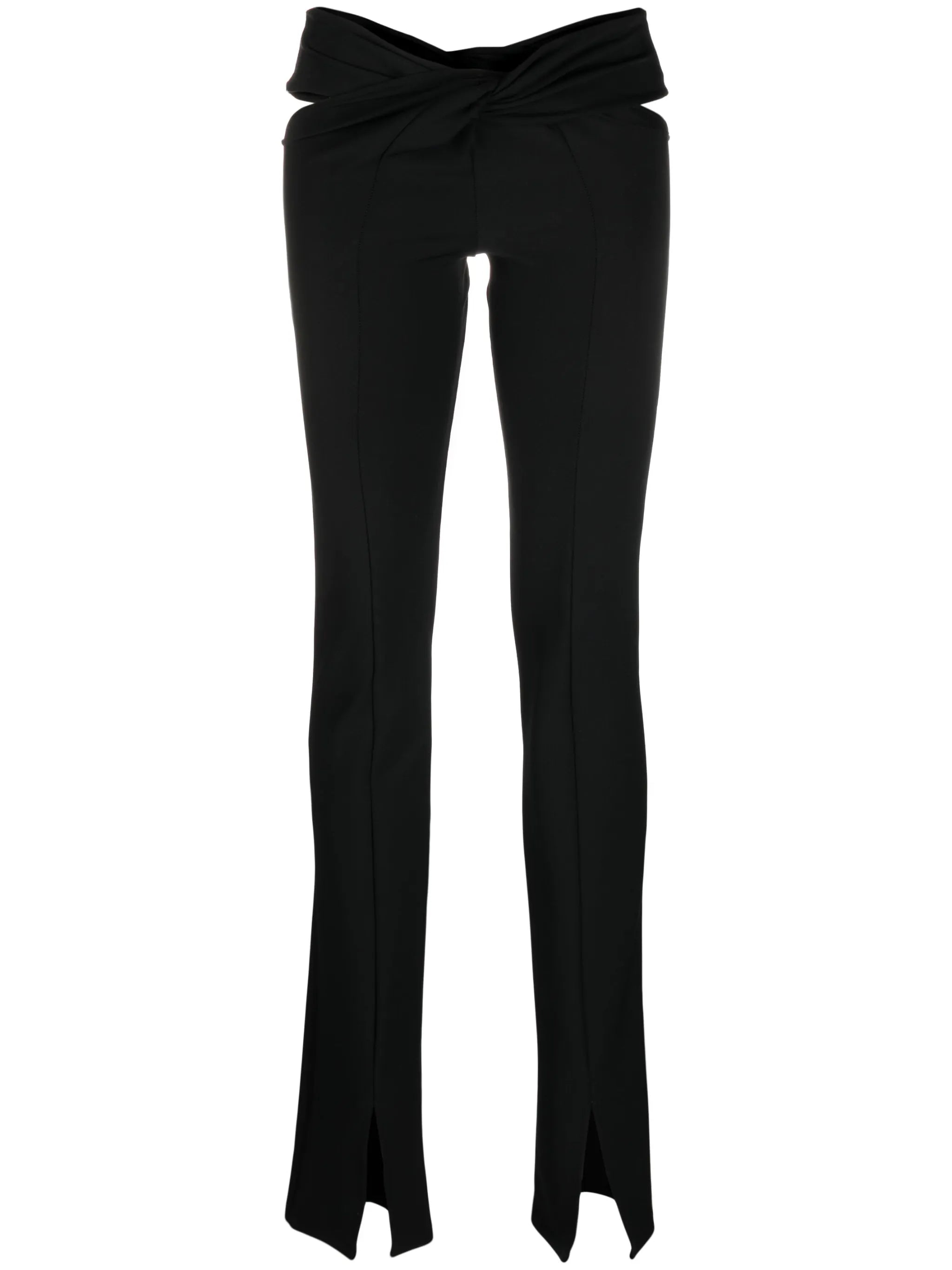 cut-out detail trousers