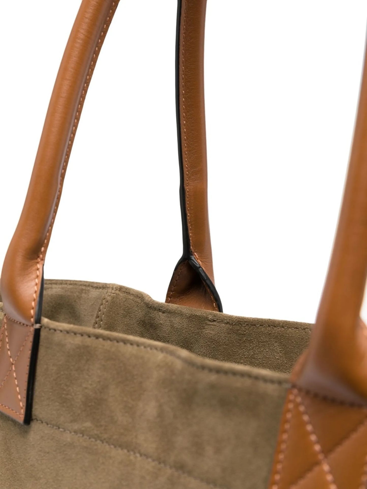 embroidered-logo tote bag