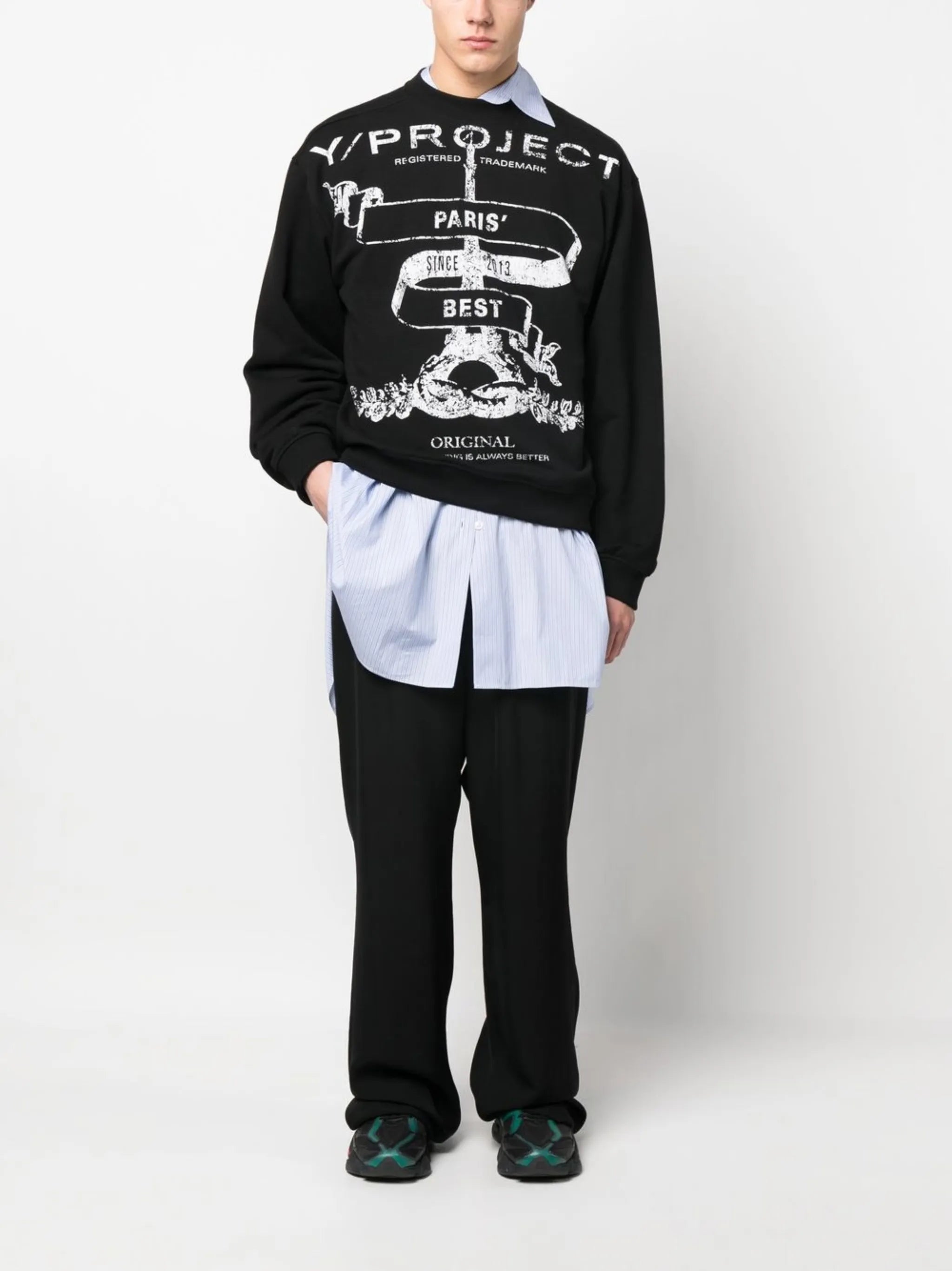 Paris' Best logo-print sweatshirt