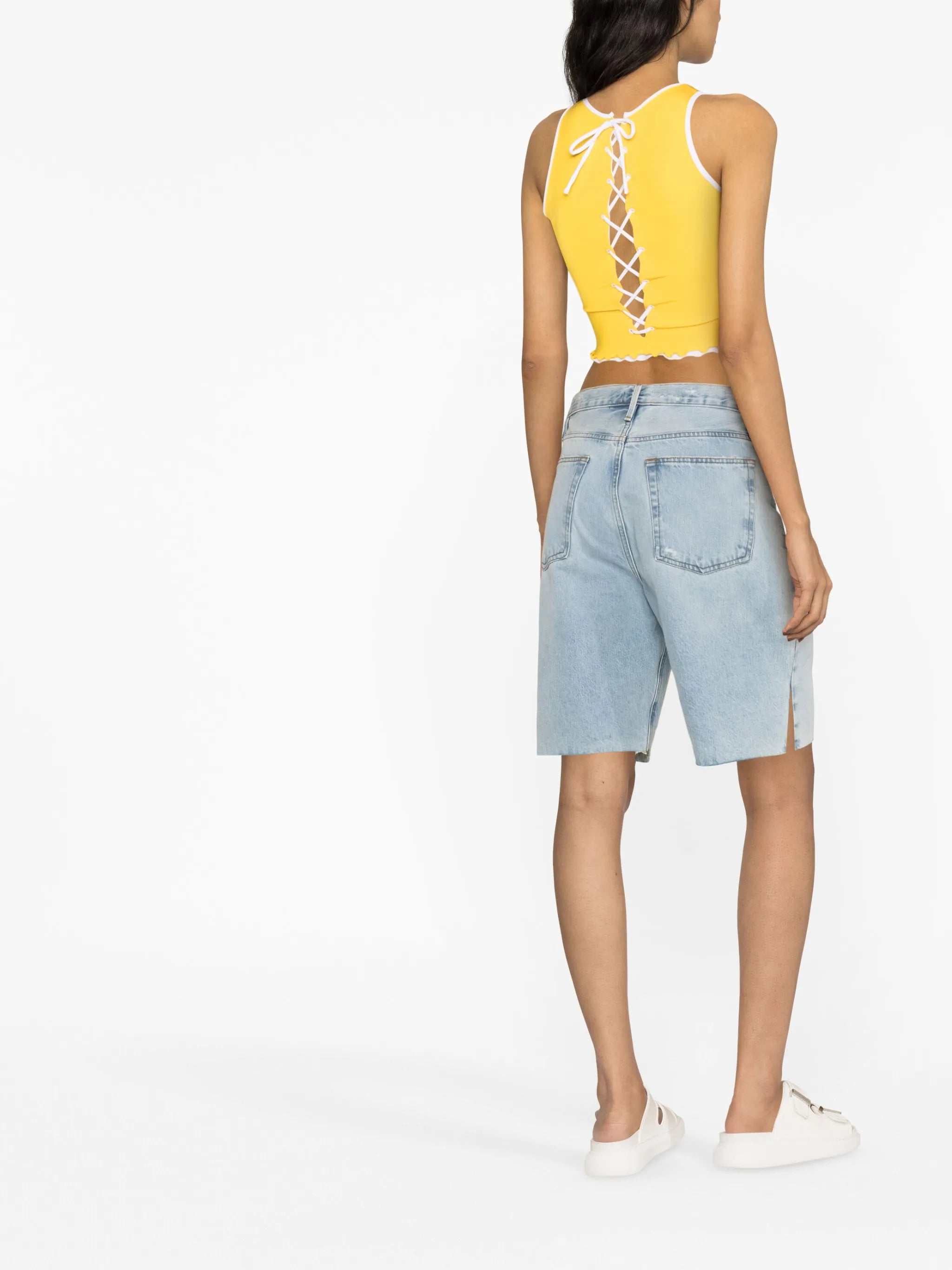 lettuce-trim tank top
