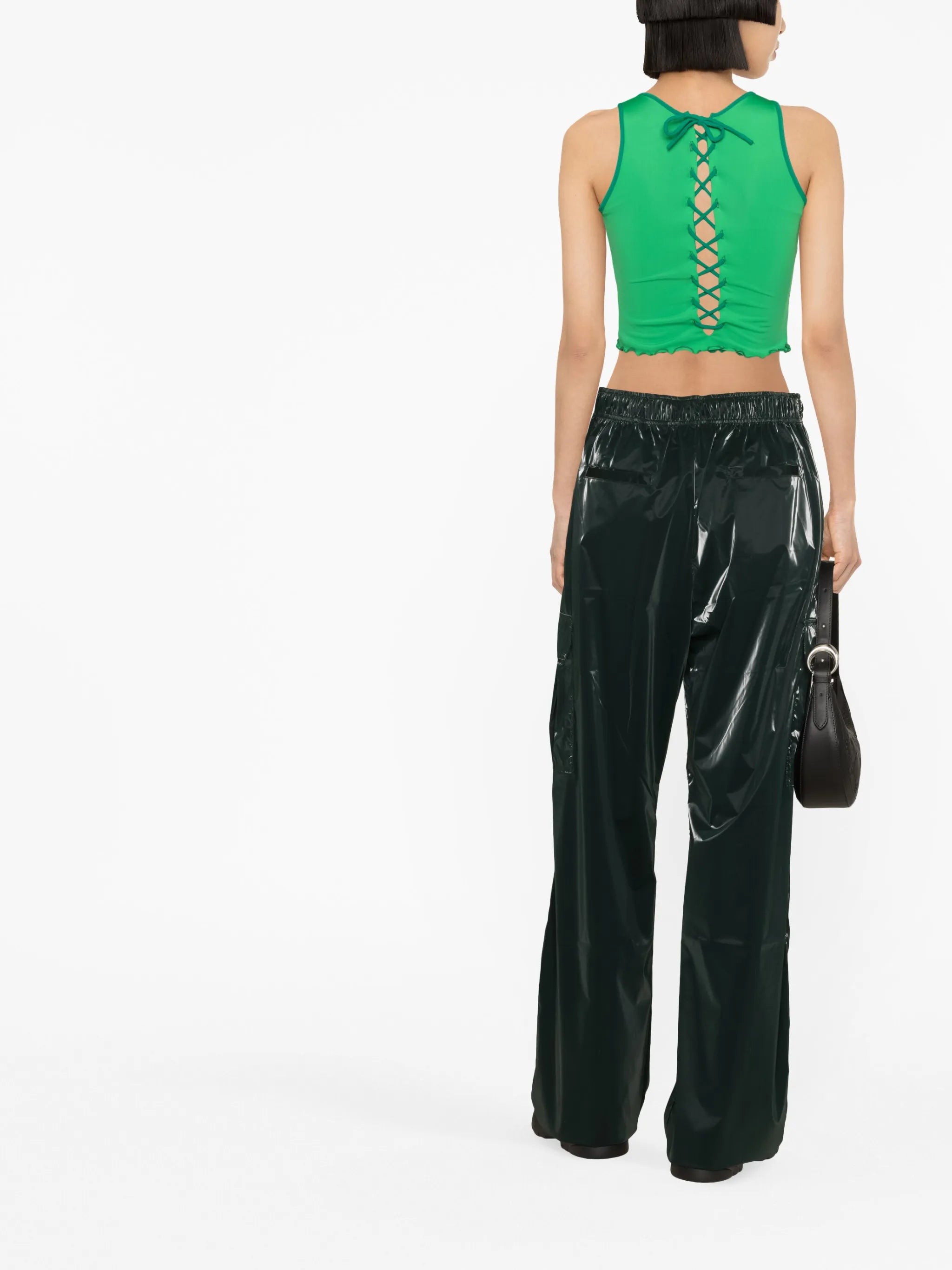 Sherris lettuce-trim tank top