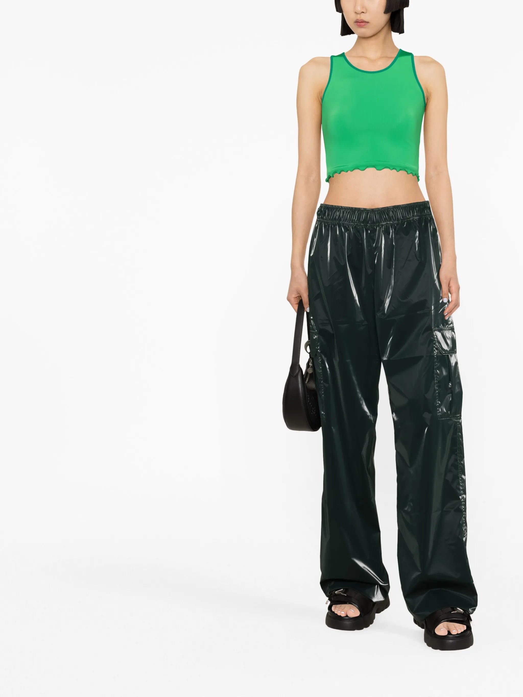 Sherris lettuce-trim tank top