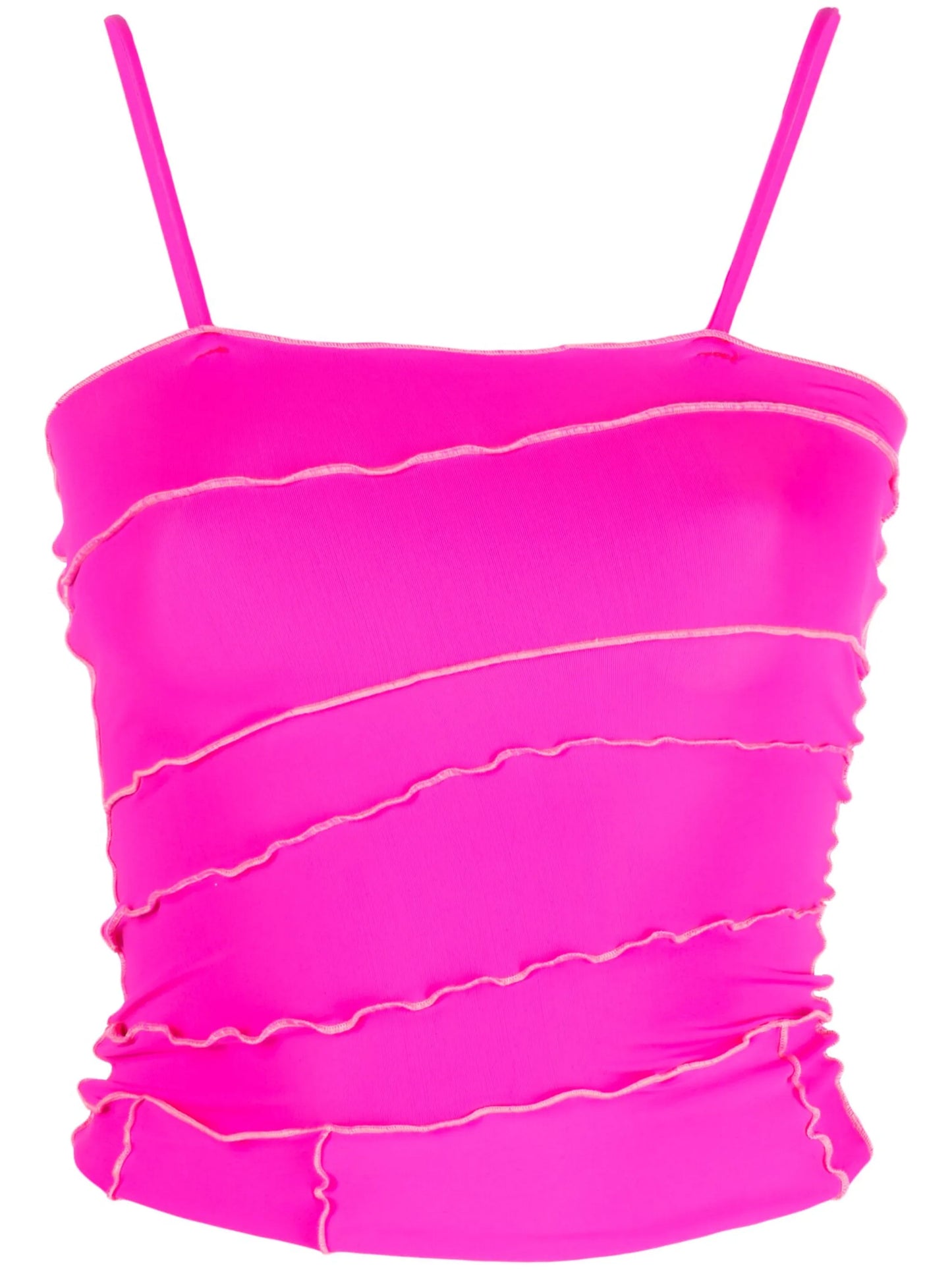 ruched patchwork top