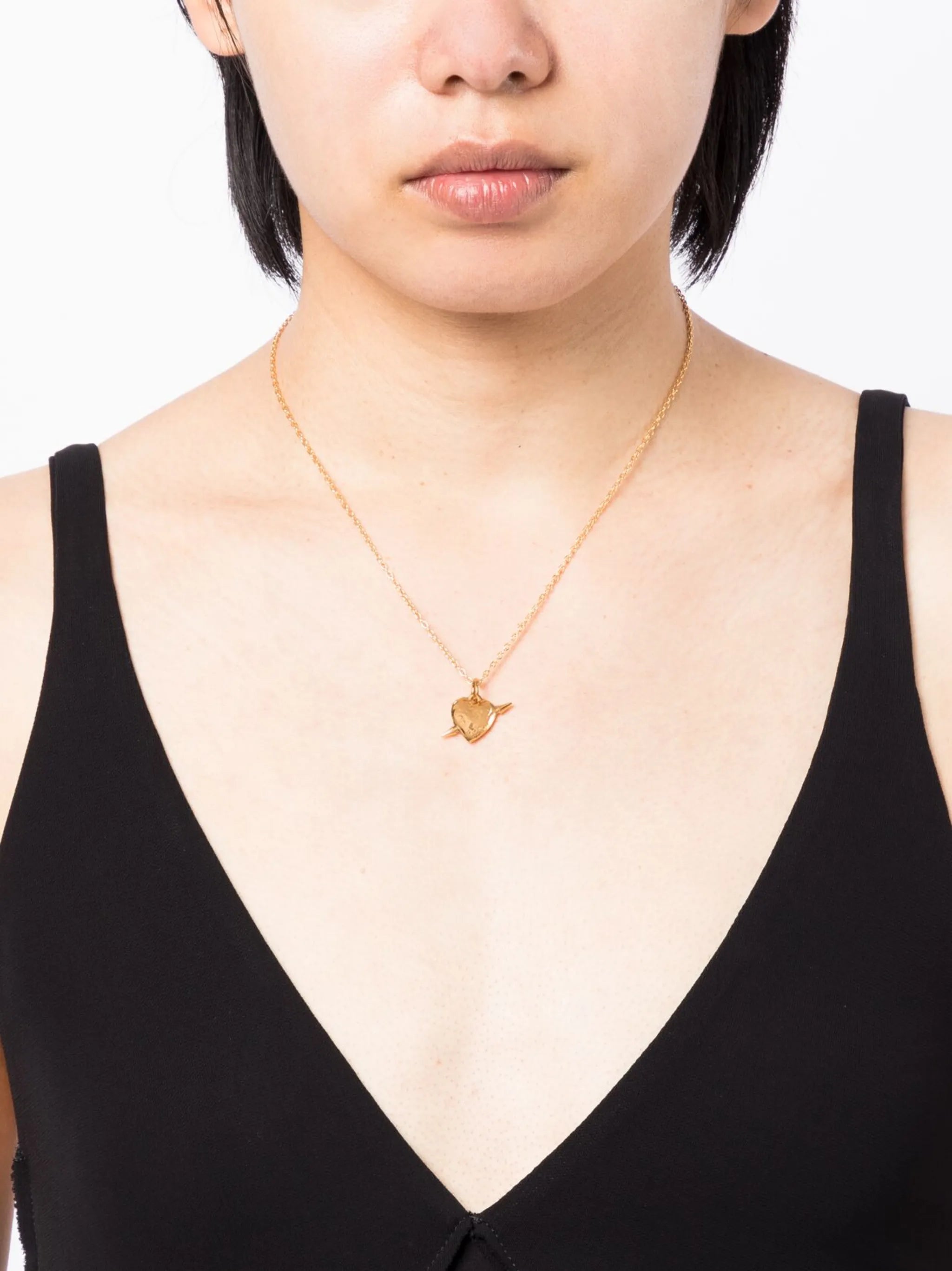 Tuvstarr's Heart pendant necklace