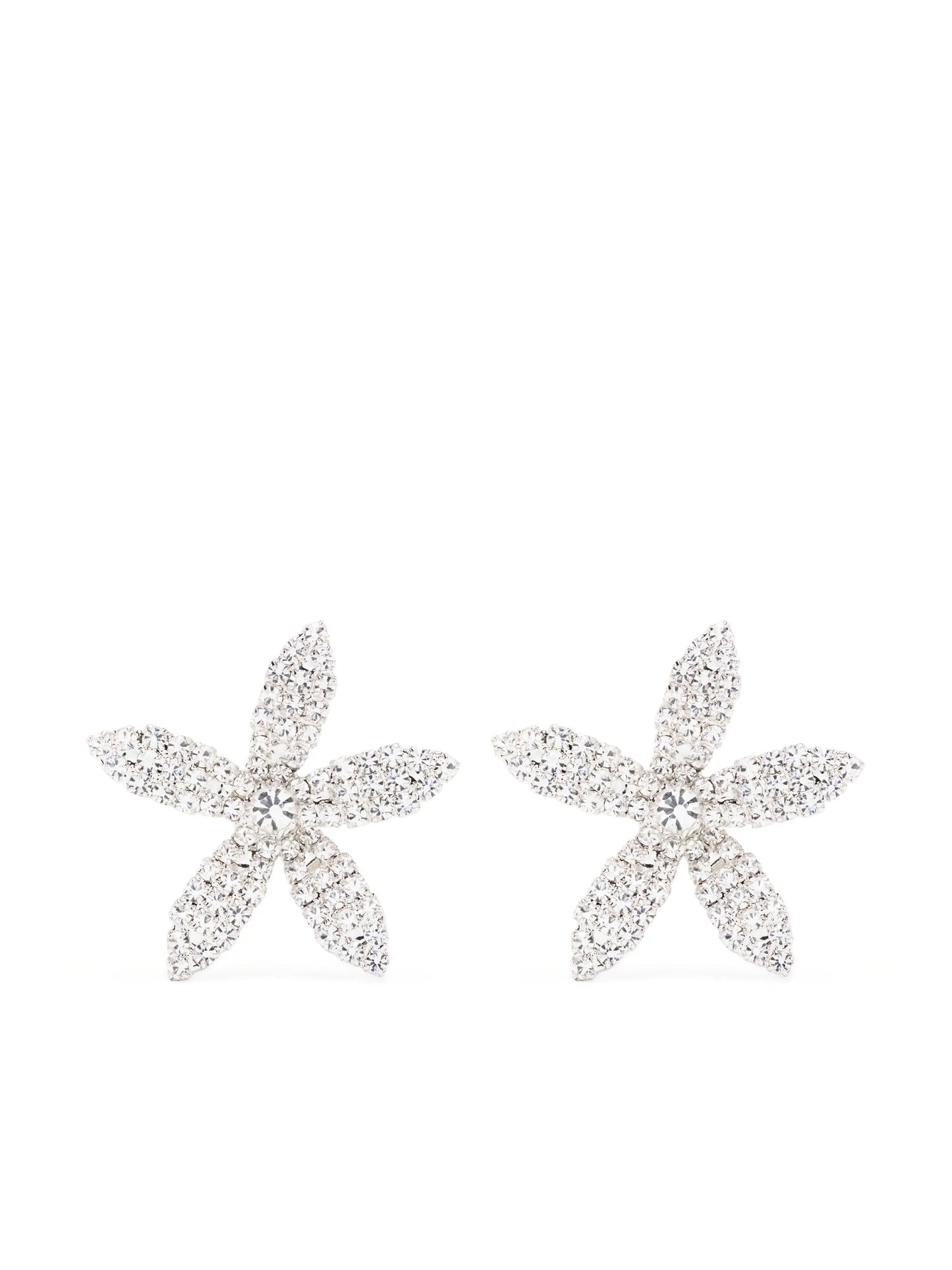 Elena crystal-embellished earrings