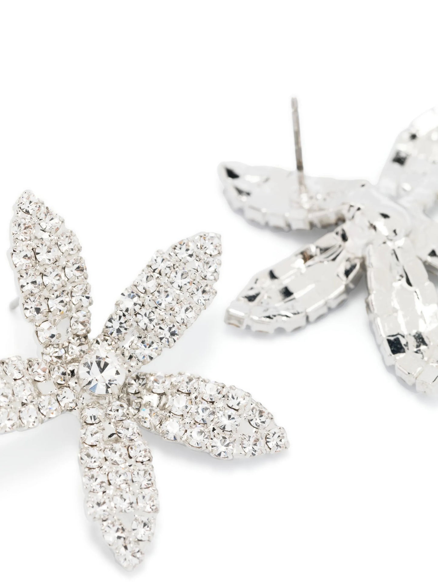 Elena crystal-embellished earrings