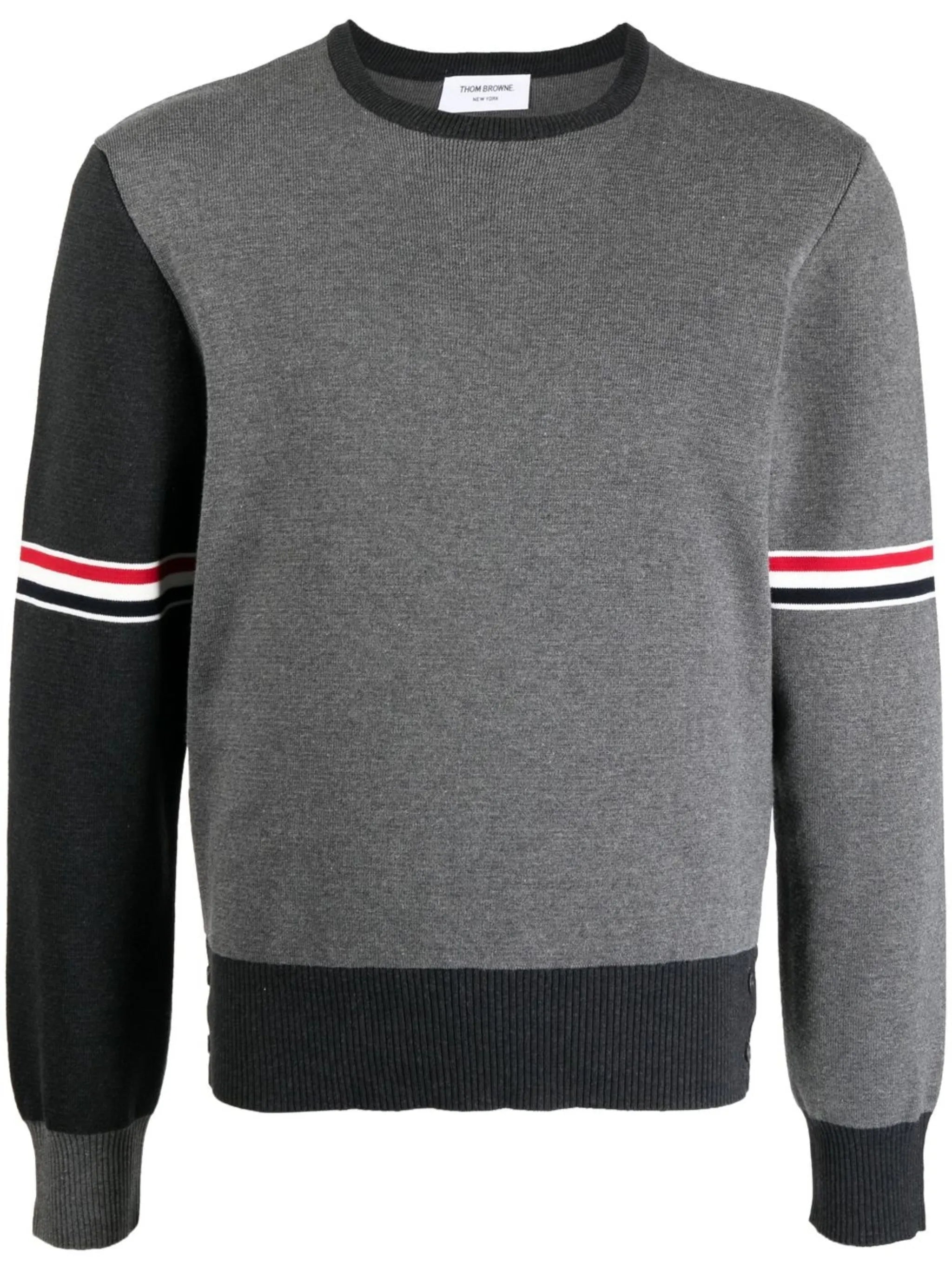 colour-block jumper