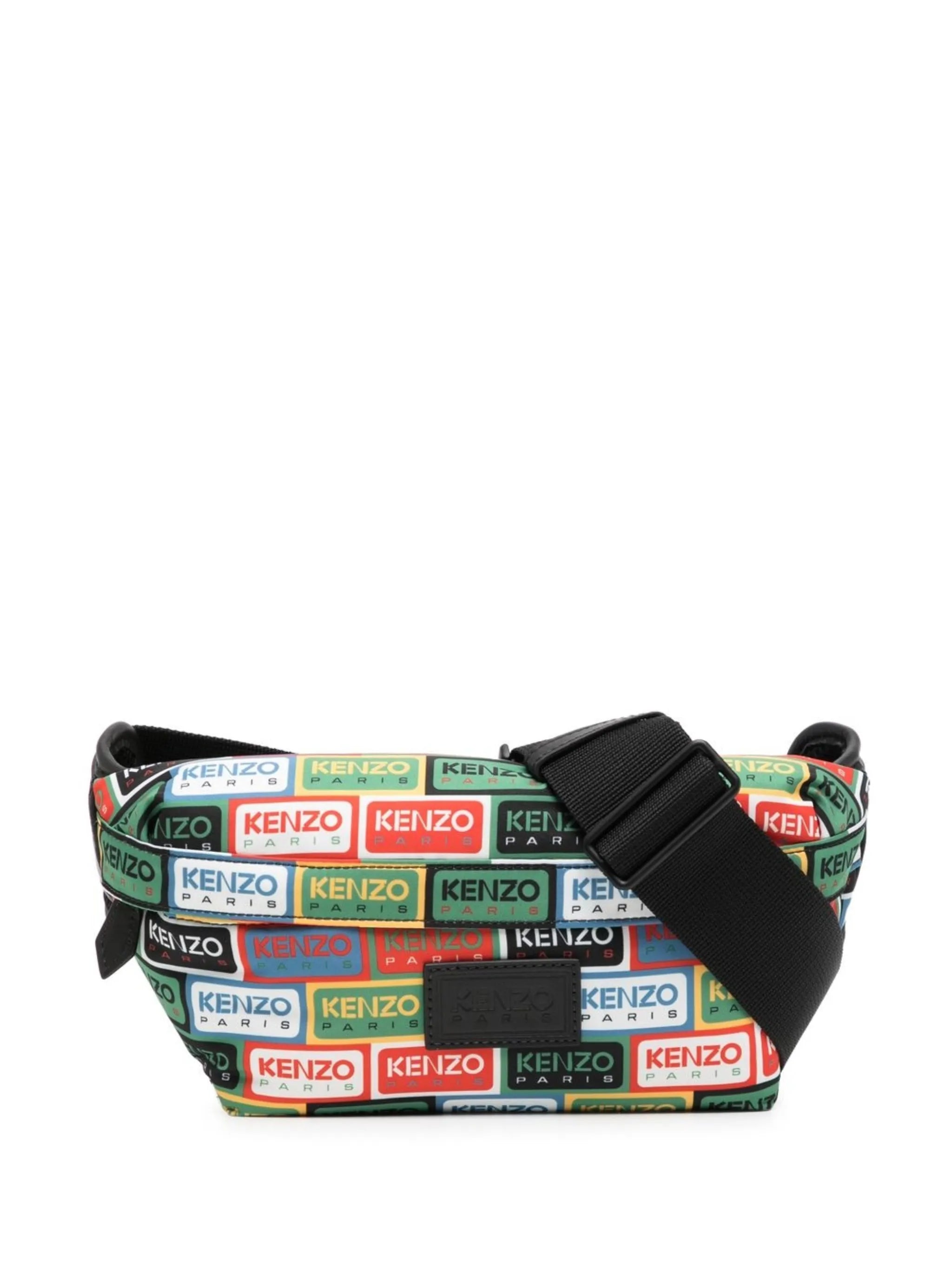 logo-print belt bag