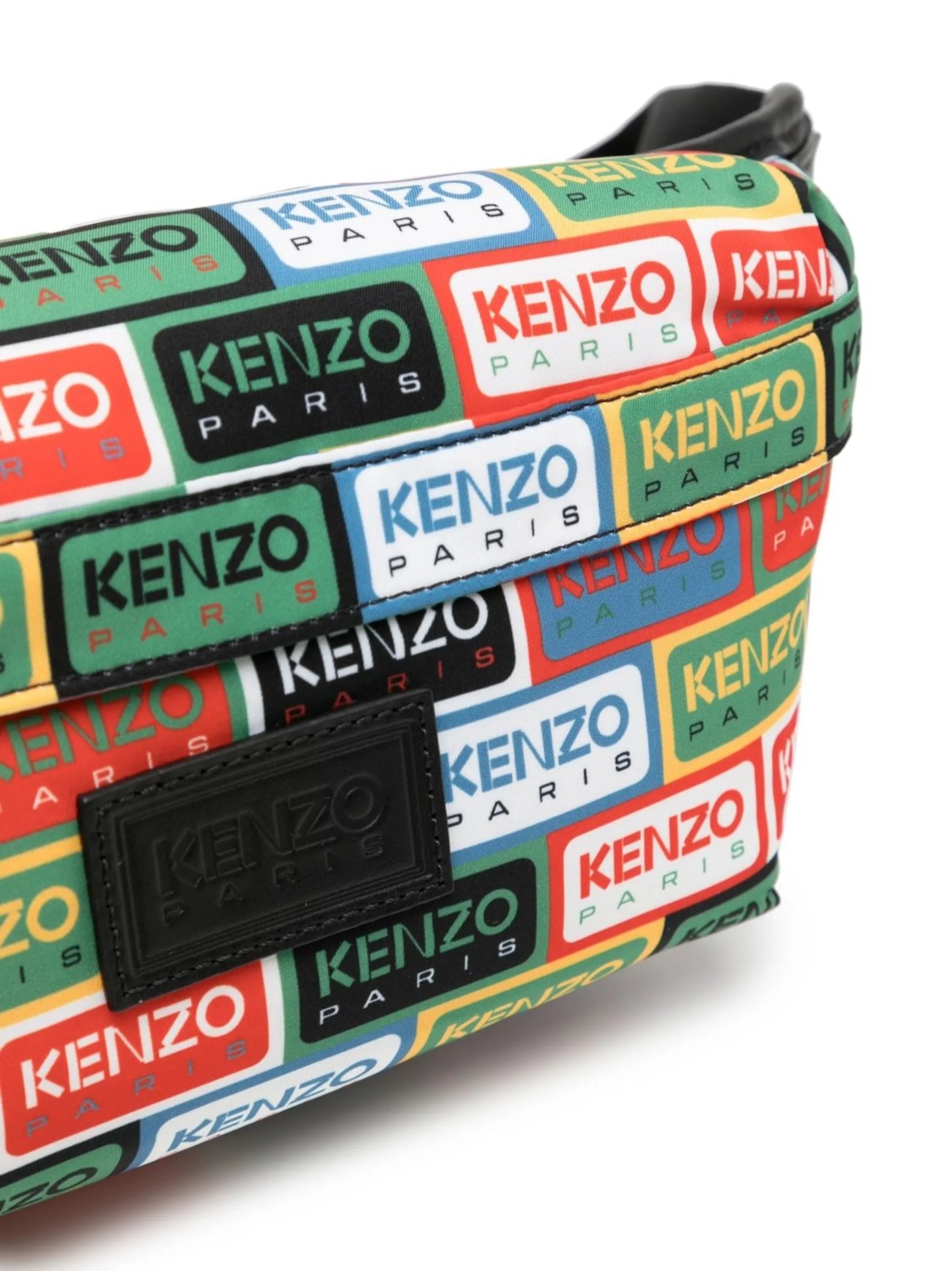 logo-print belt bag