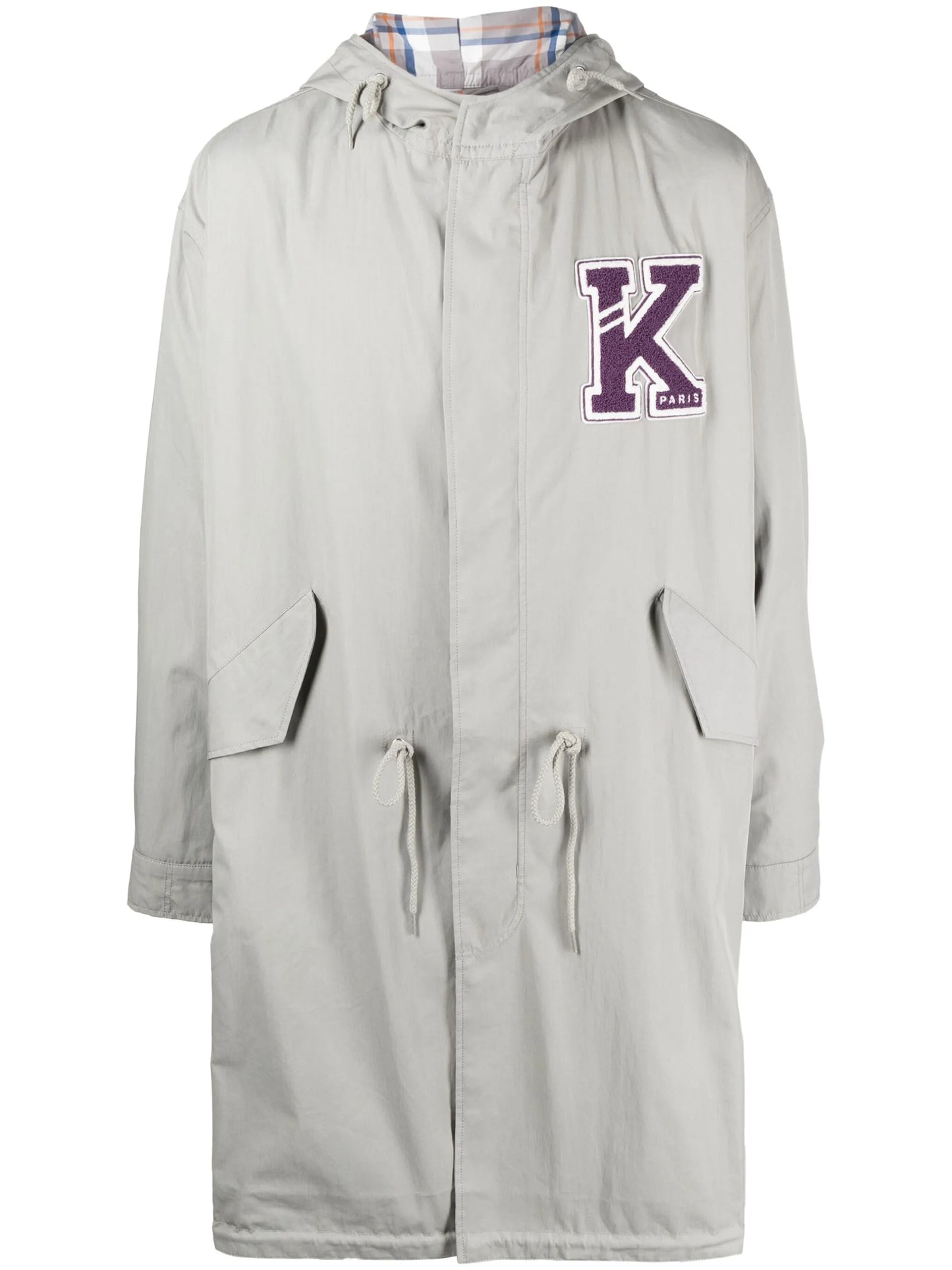 Varsity parka coat