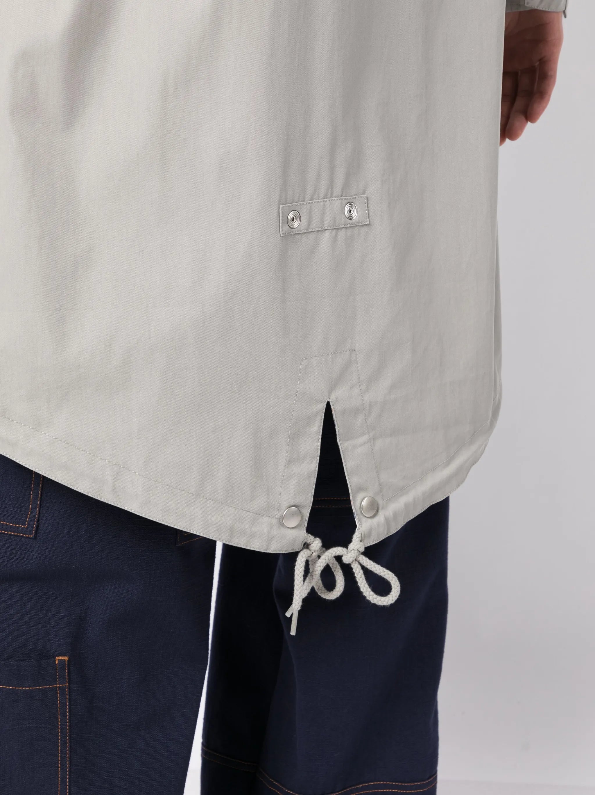 Varsity parka coat