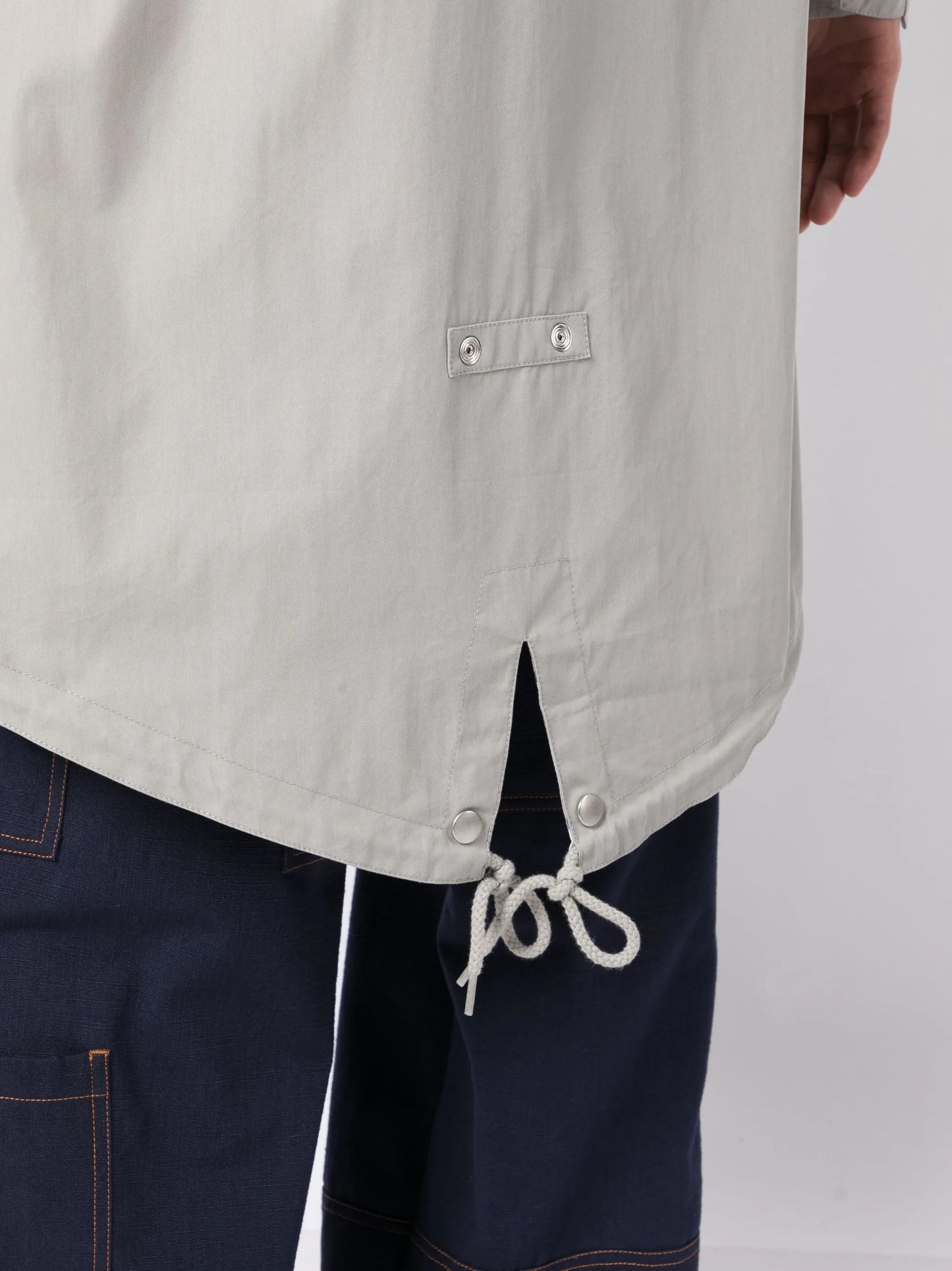 Varsity parka coat