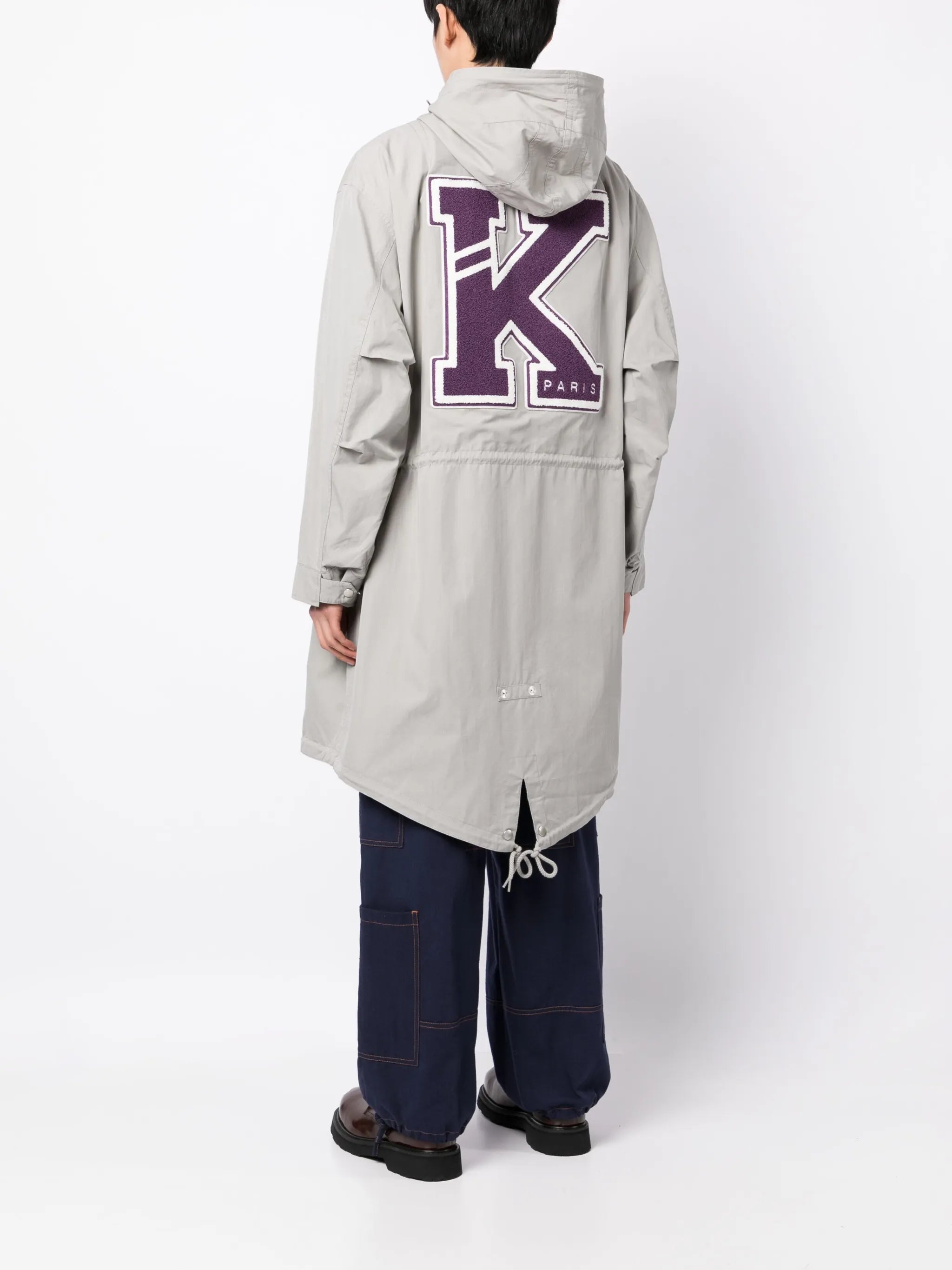 Varsity parka coat