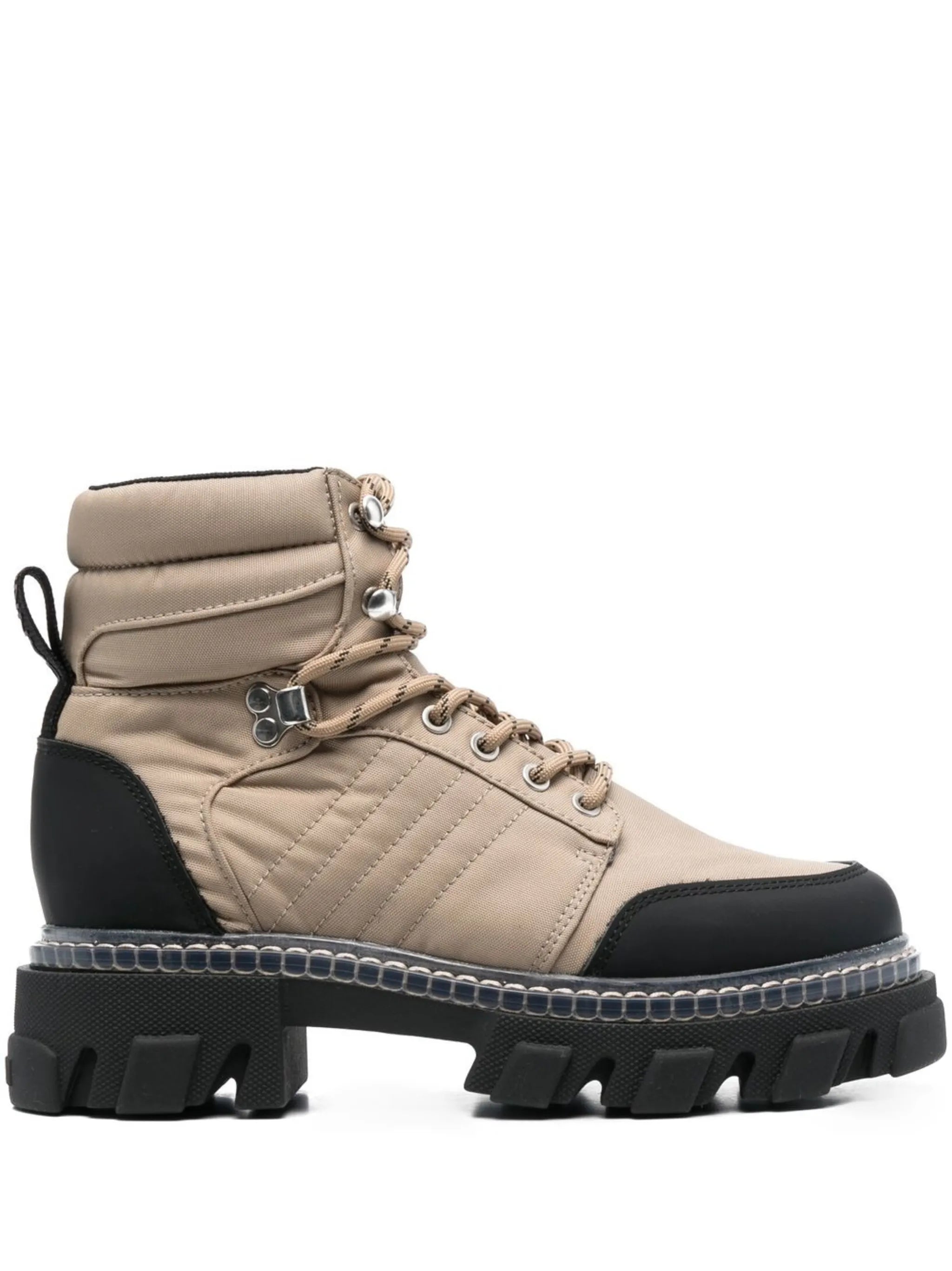 lace-up hiking boots
