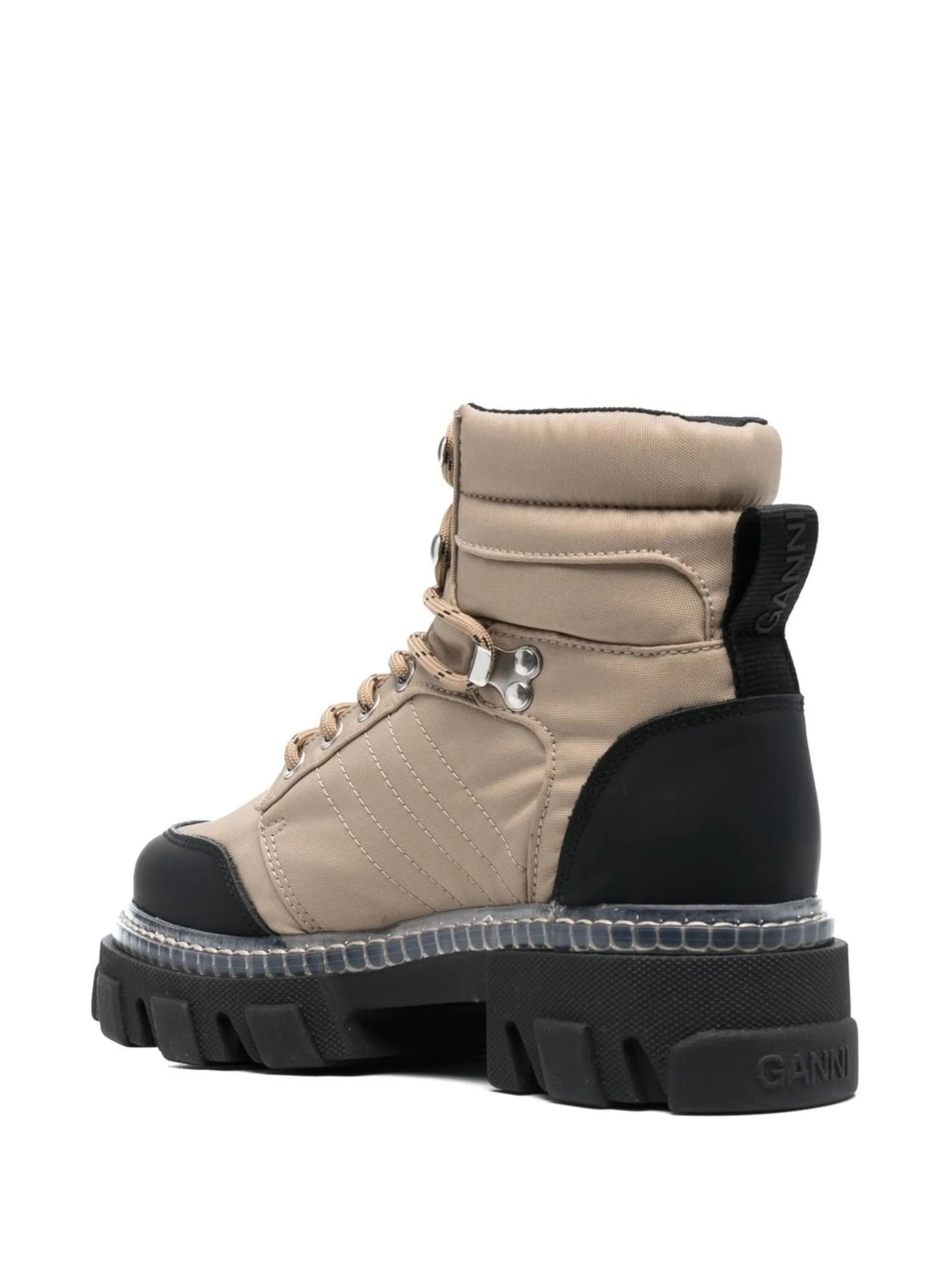 lace-up hiking boots