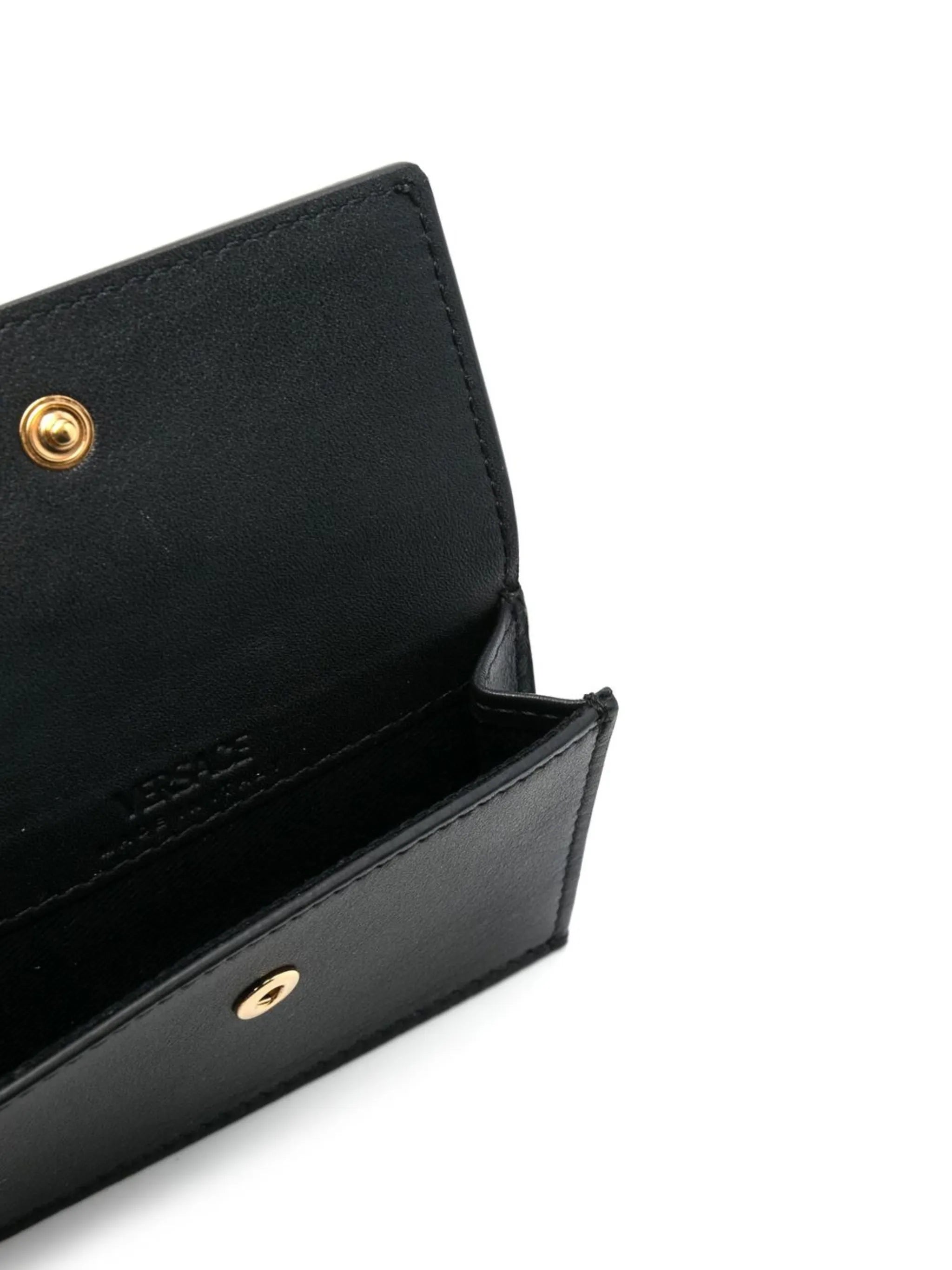 logo crossbody wallet