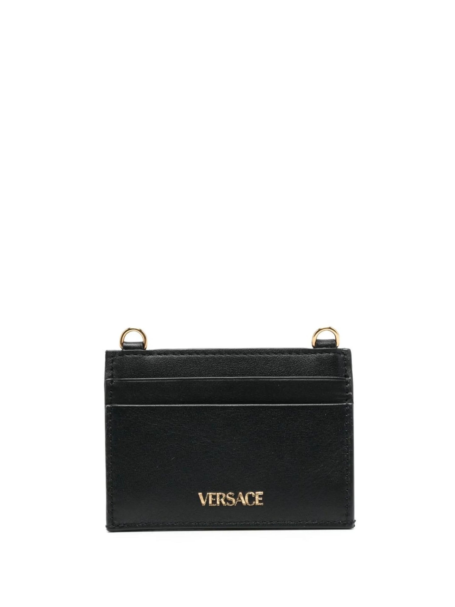 logo crossbody wallet