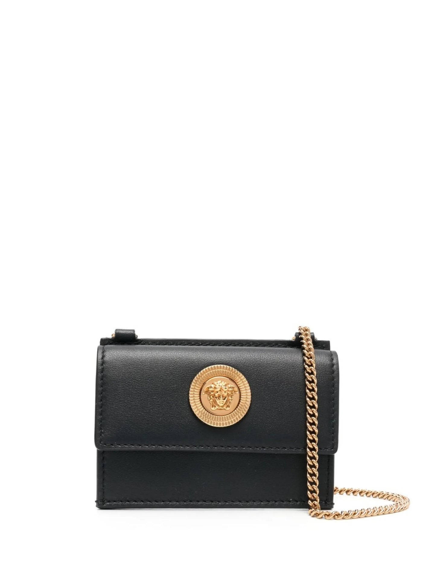 logo crossbody wallet