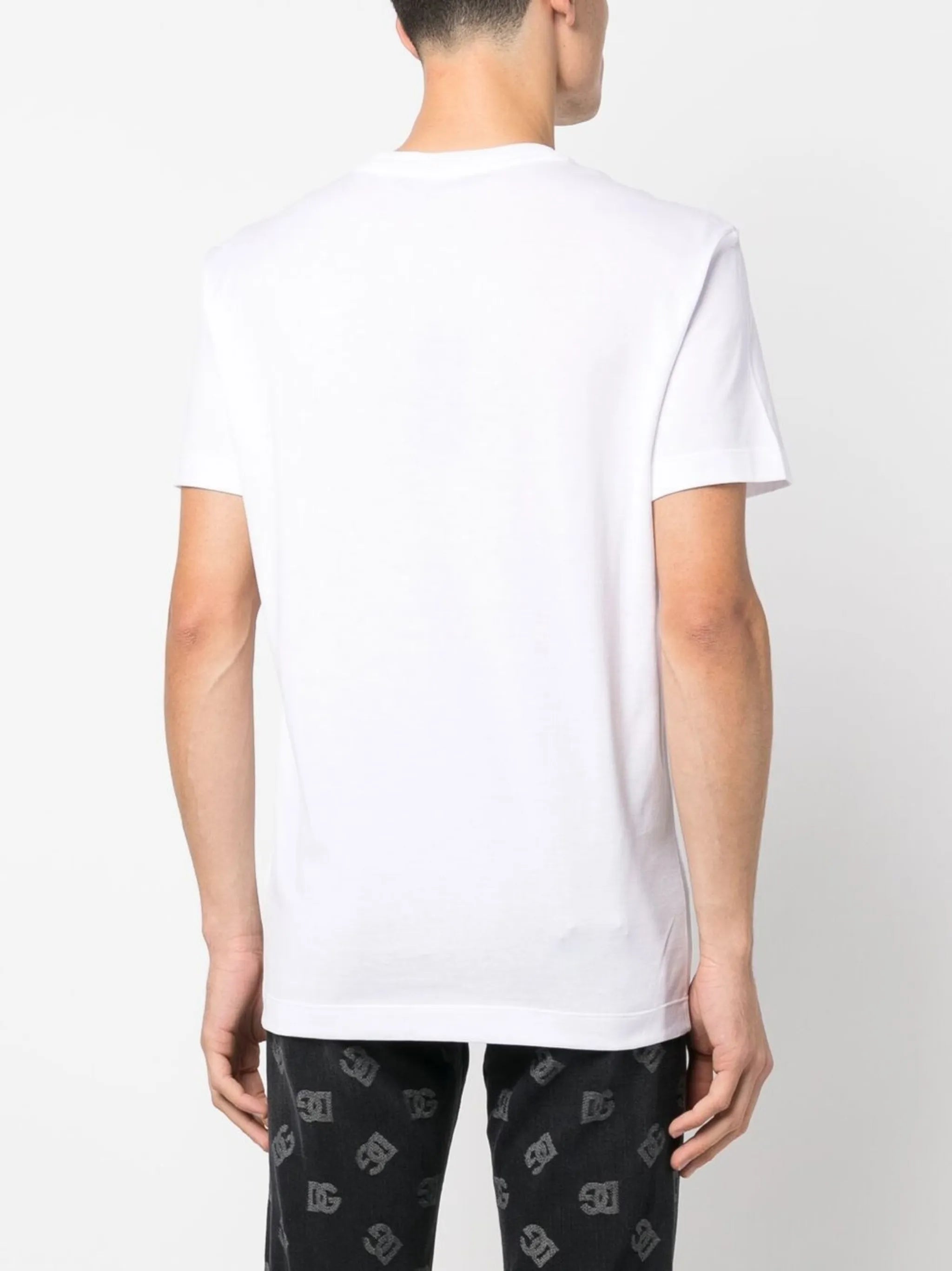 DG Essentials logo-embroidered T-shirt