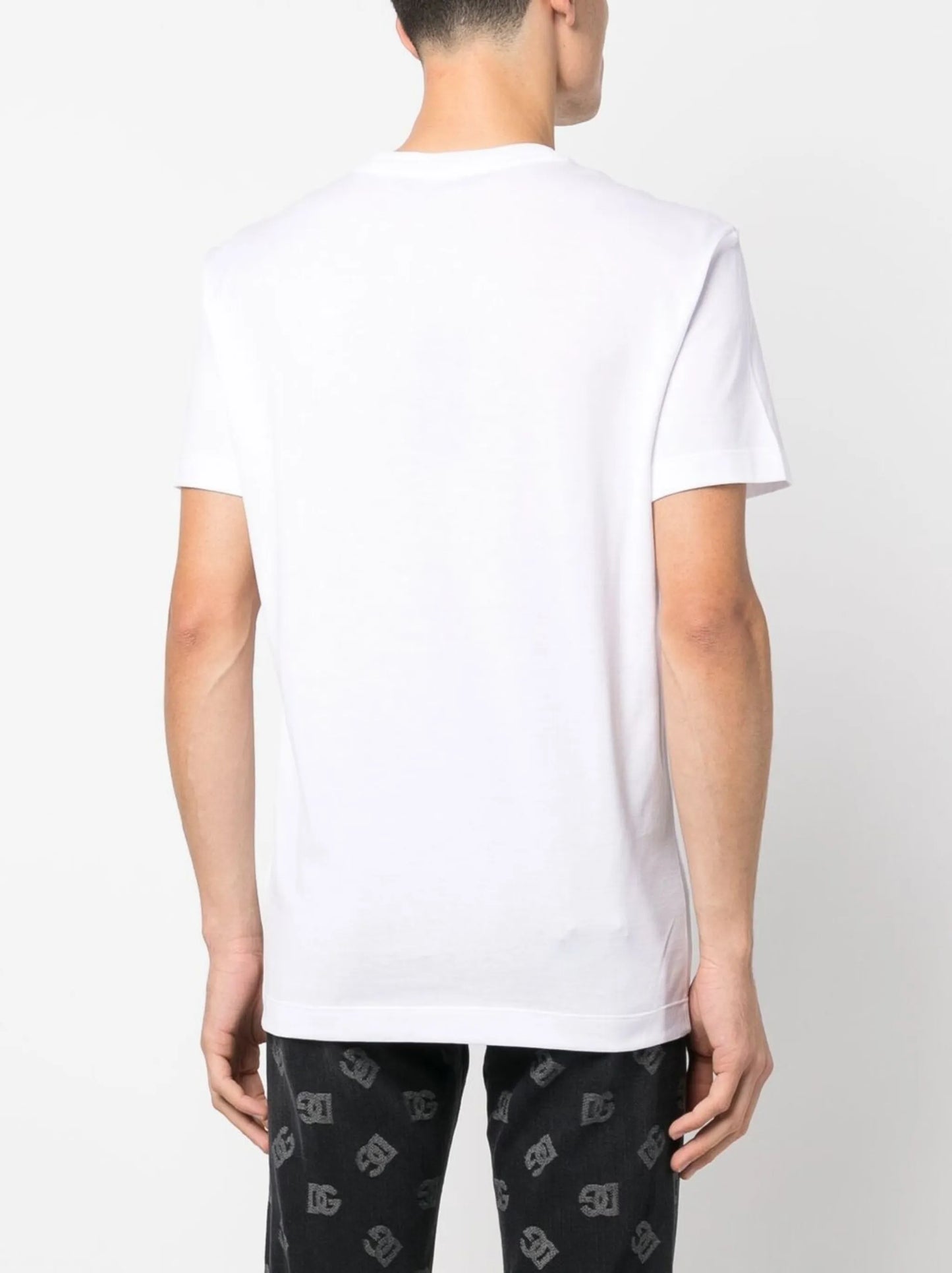 DG Essentials logo-embroidered T-shirt
