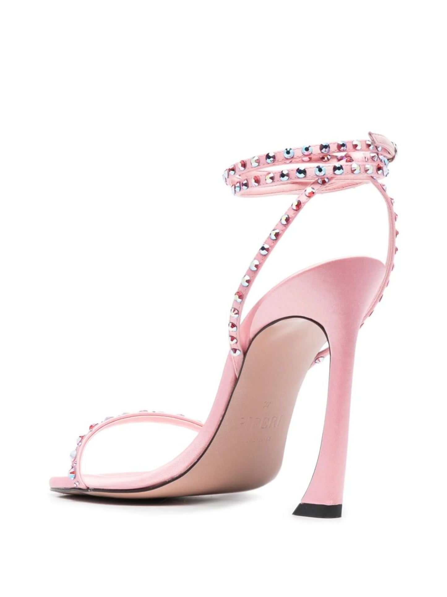 Fade 100mm crystal sandals