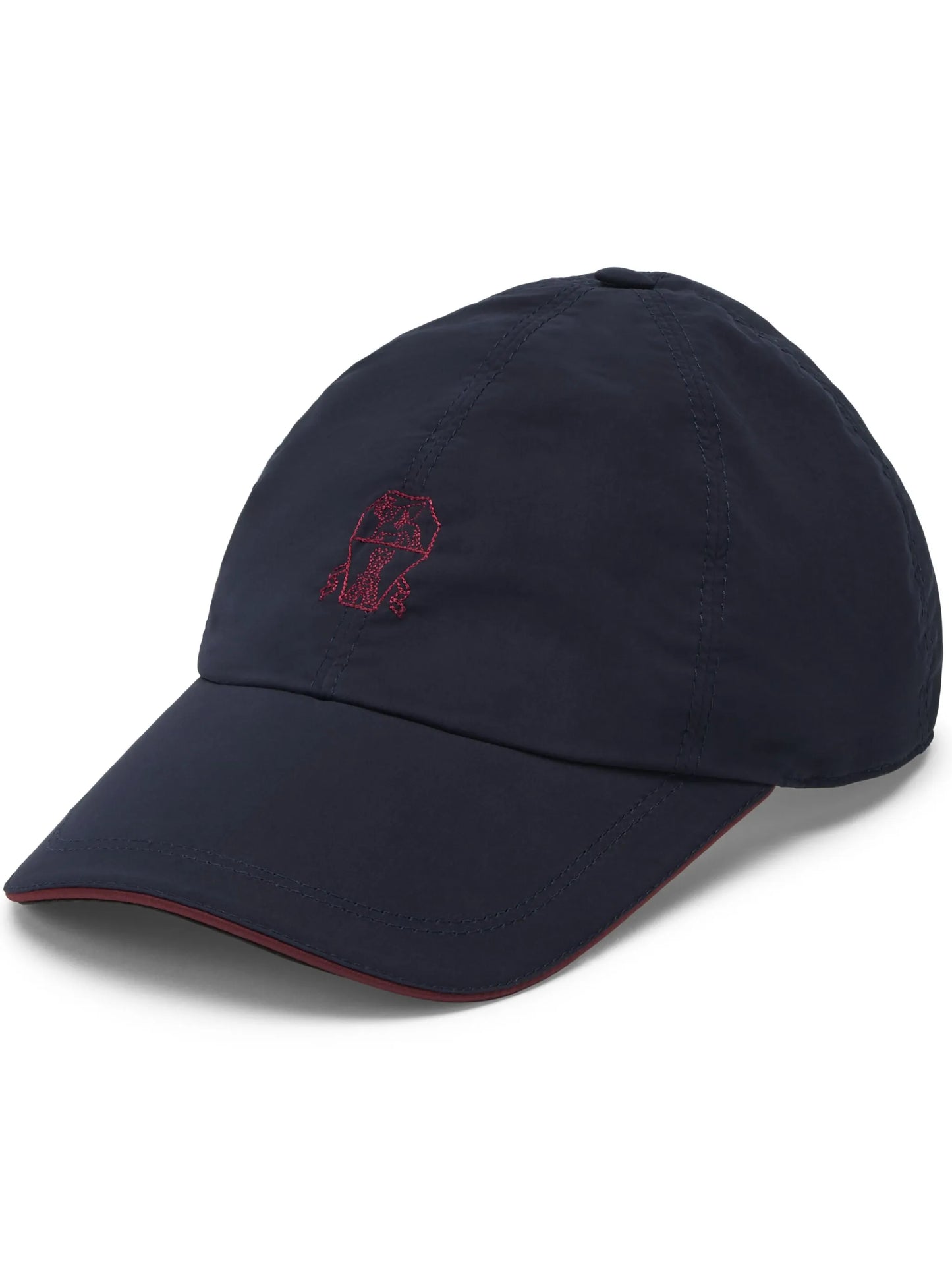 logo-embroidered adjustable-strap cap