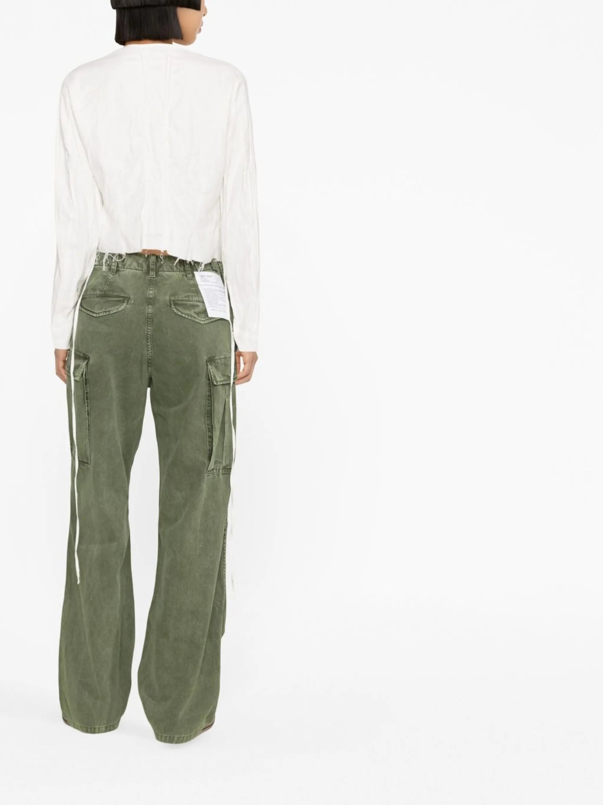 straight-leg cargo pants