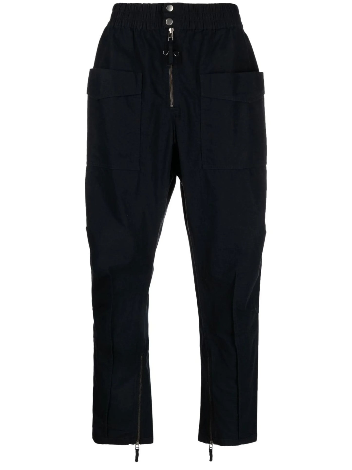 tapered-leg cargo trousers