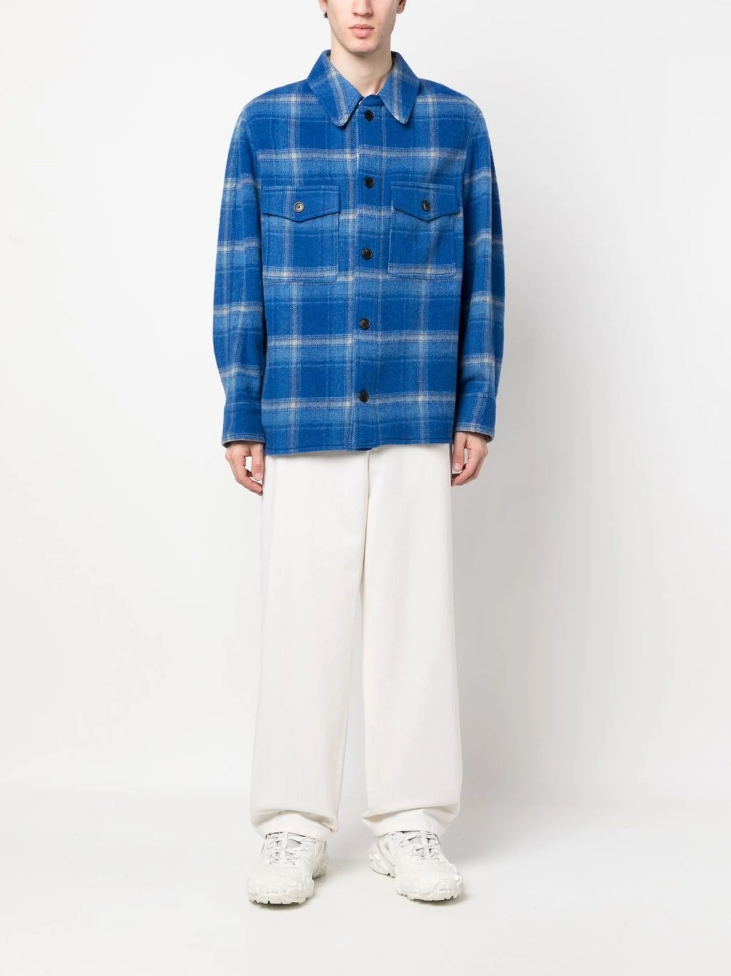 Gervon checked shirt jacket