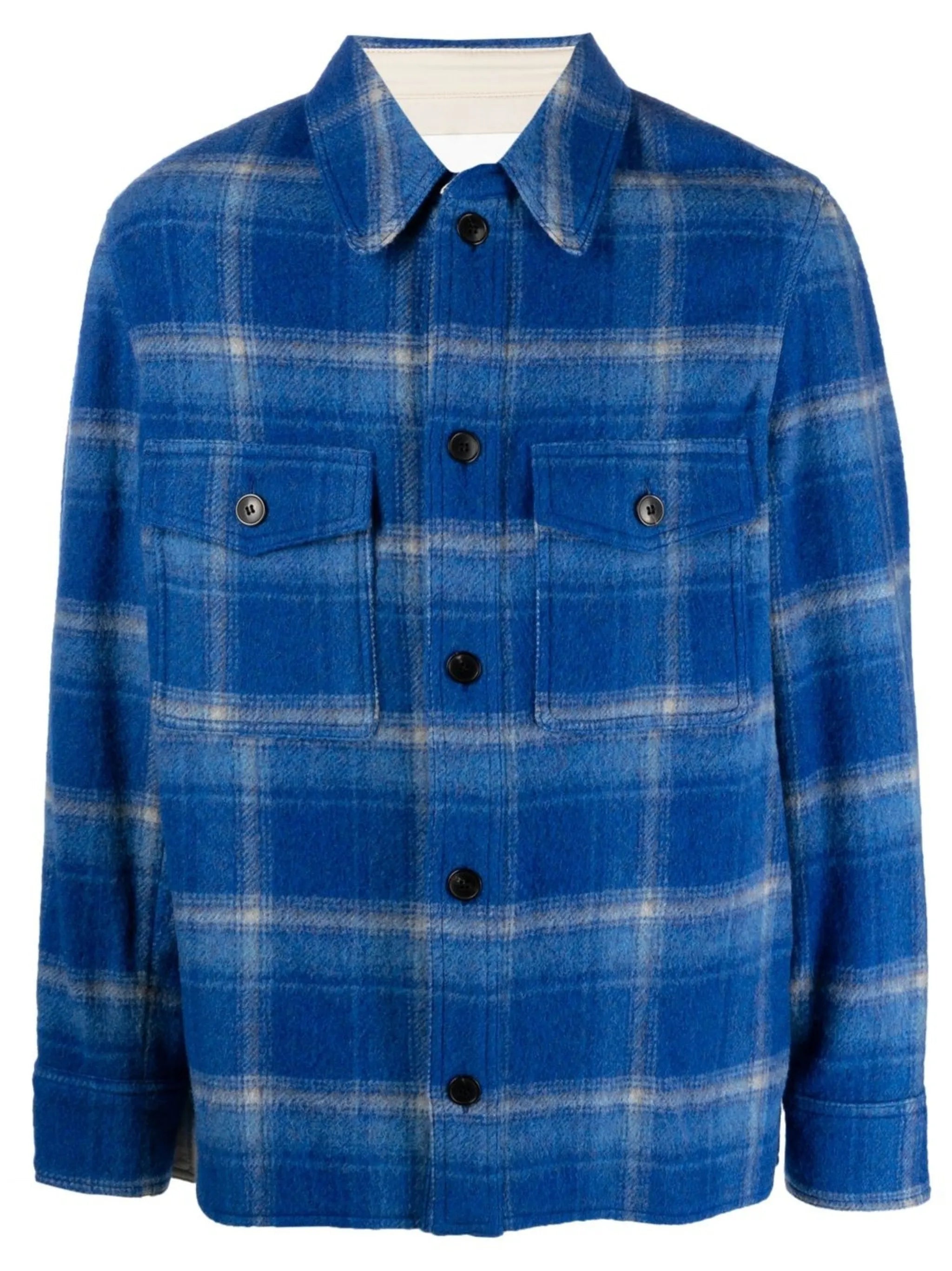 Gervon checked shirt jacket