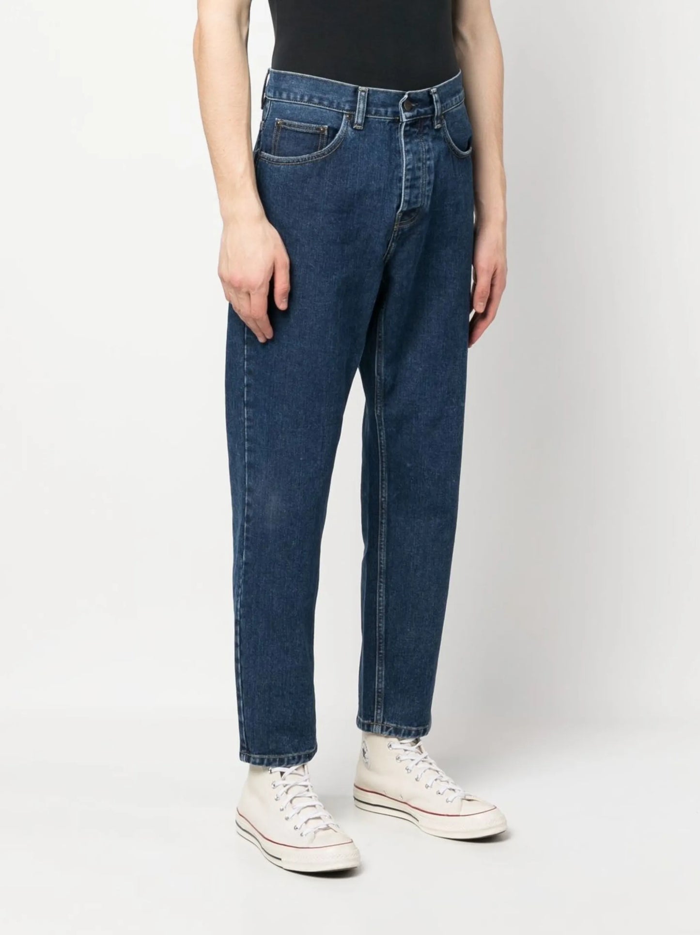 Newel logo-patch jeans