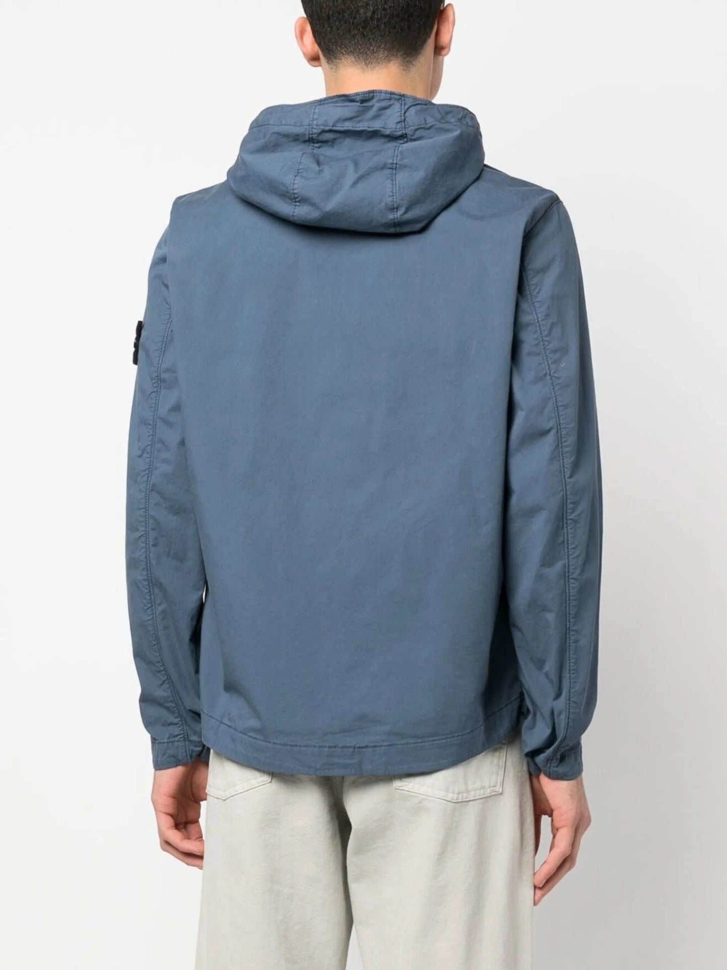 Compass-patch lightweight jacket