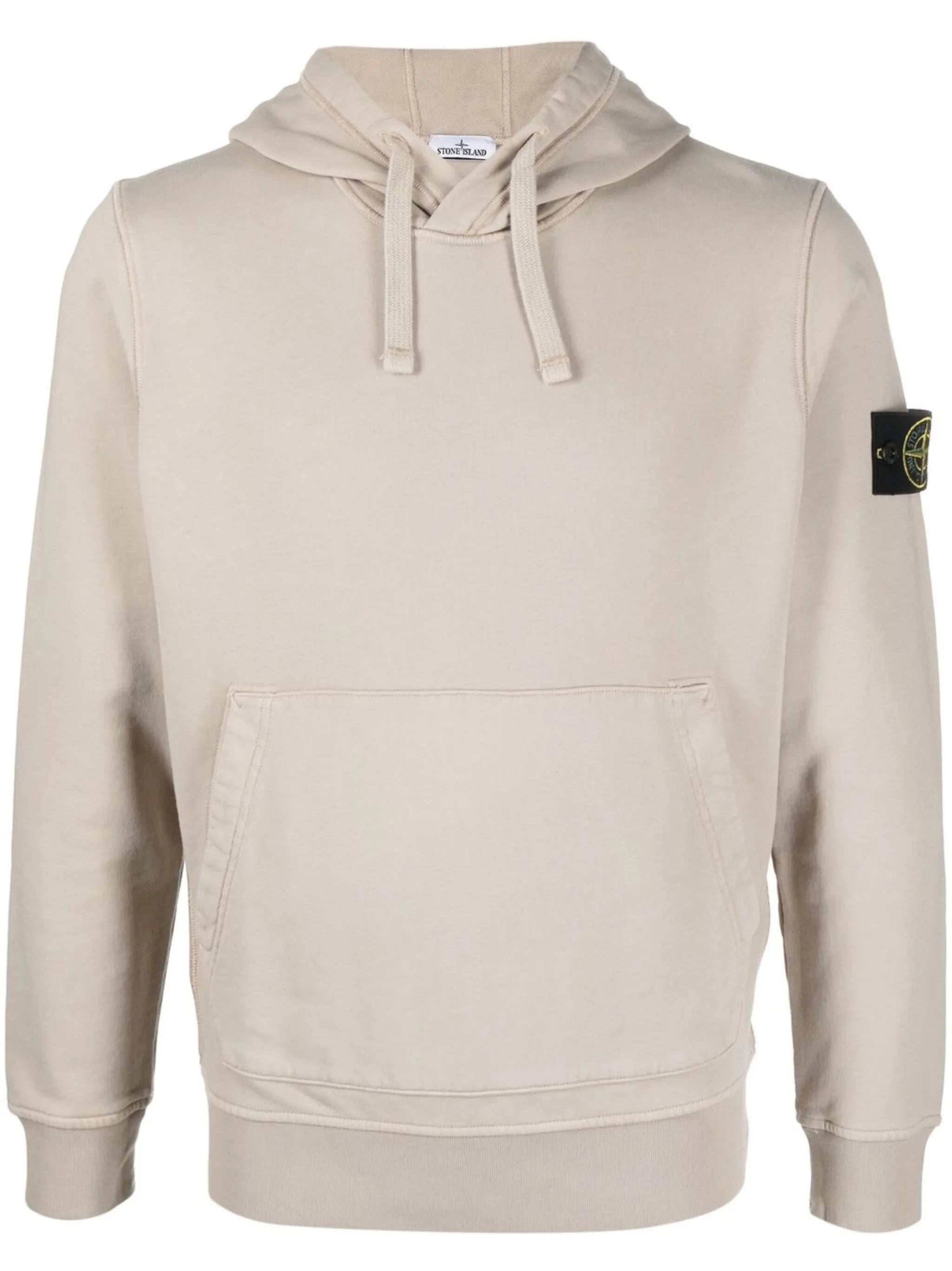 Compass-logo cotton hoodie